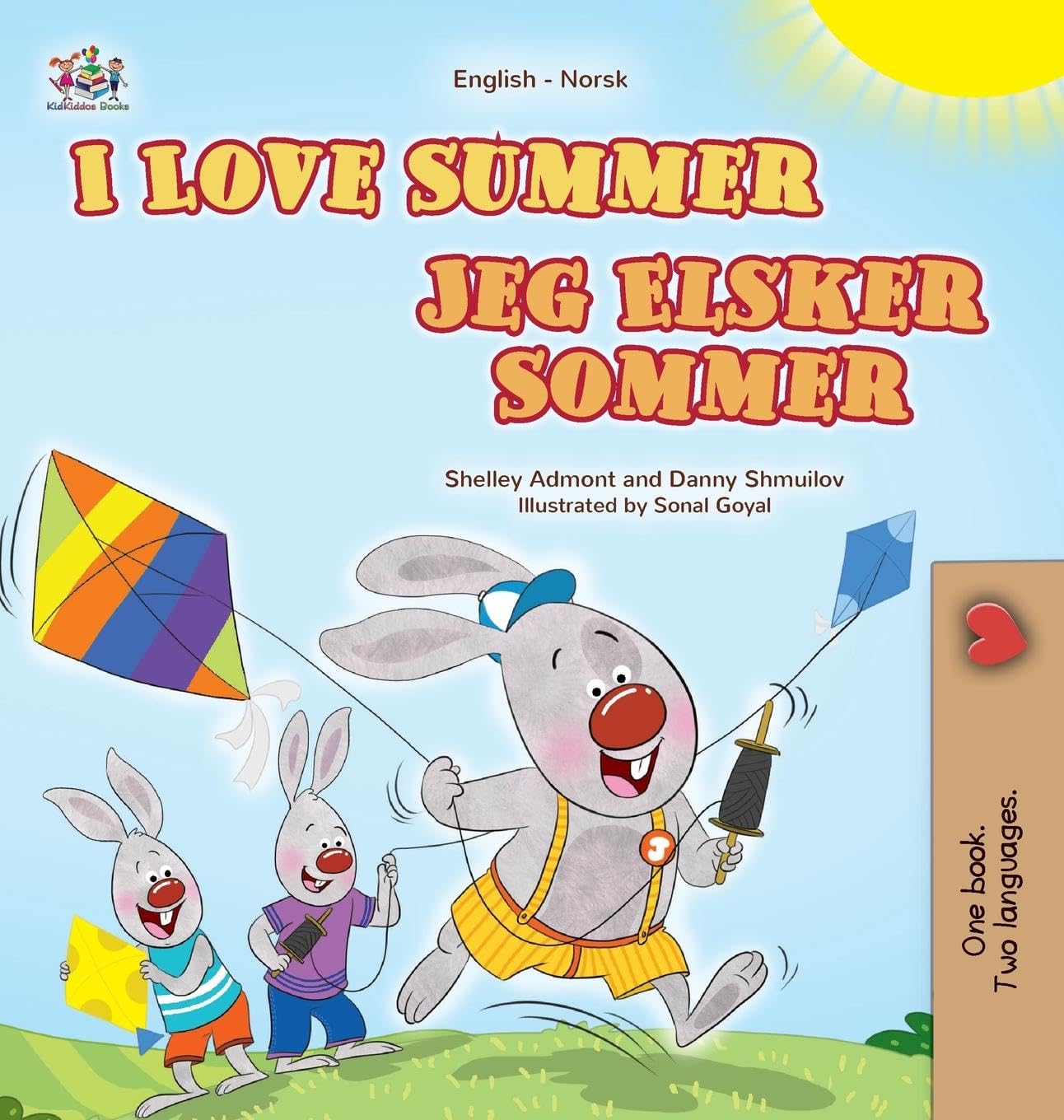 I Love Summer (English Norwegian Bilingual Children's Book) Foreign Languages ​​& Dictionaries