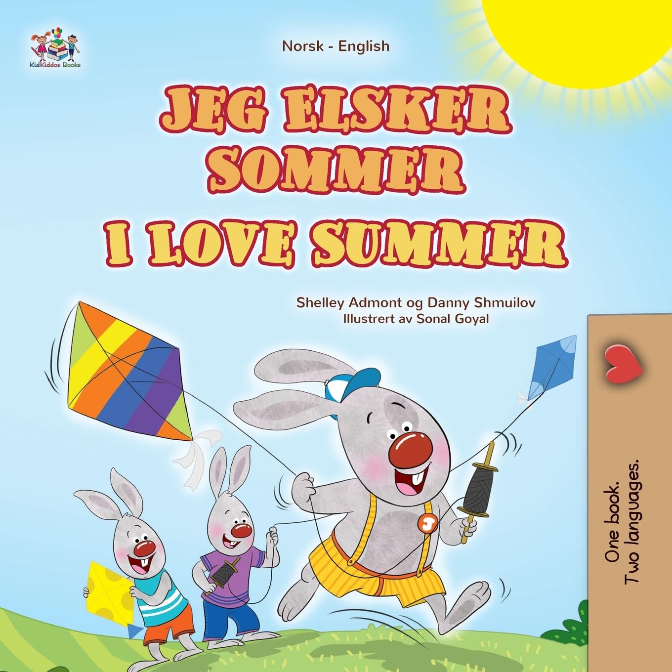 I Love Summer (Norwegian English Bilingual Children's Book) Foreign Languages ​​& Dictionaries