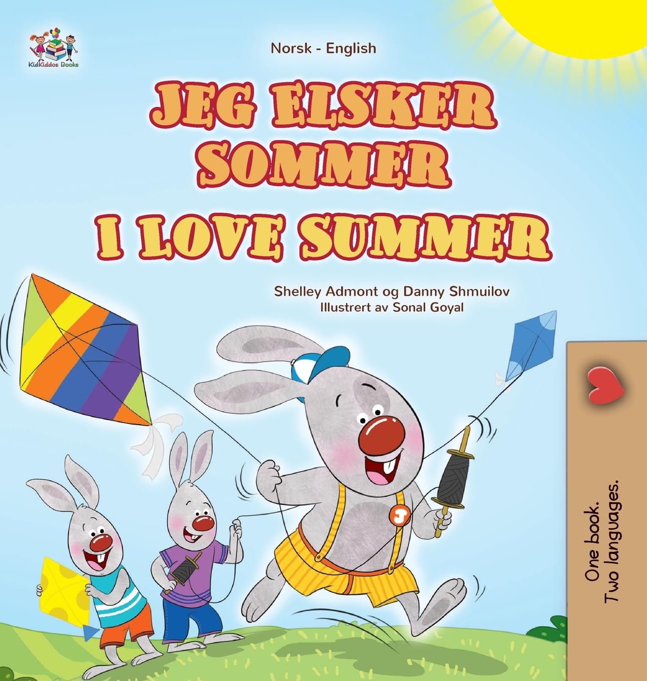 I Love Summer (Norwegian English Bilingual Children's Book) Foreign Languages ​​& Dictionaries