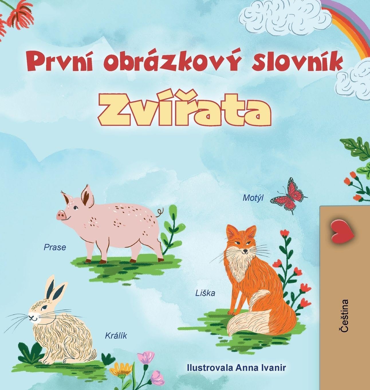 First Picture Dictionary - Animals (Czech Children's Book) Non-fiction