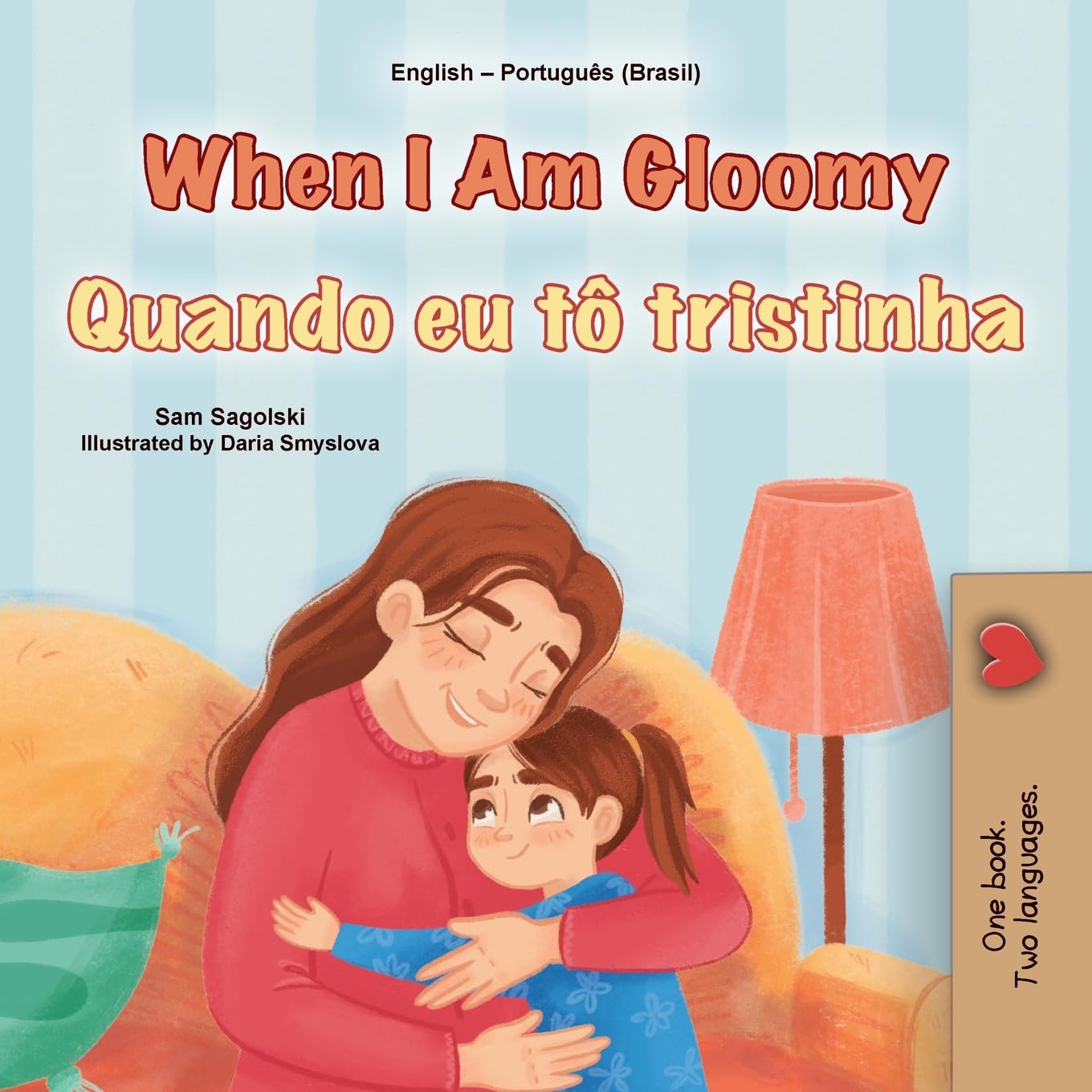 When I am Gloomy (English Portuguese Brazilian Bilingual Children's Book) Foreign Languages ​​& Dictionaries