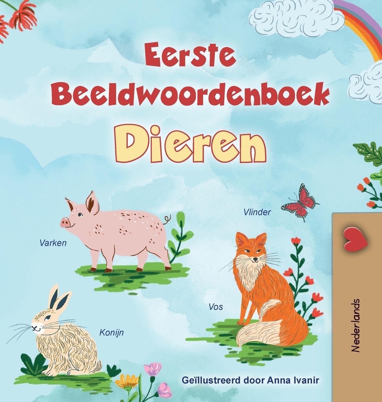 First Picture Dictionary - Animals (Dutch Children's Book) Non-fiction