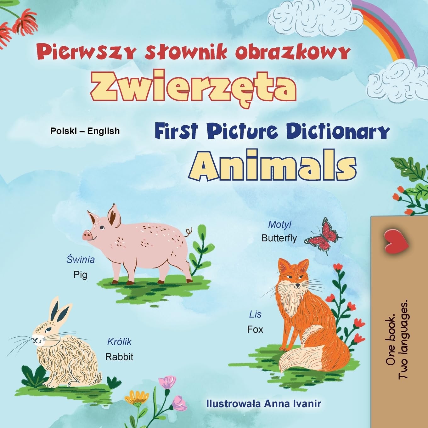 First Picture Dictionary - Animals (Polish English Bilingual Children's Book) Foreign Languages ​​& Dictionaries