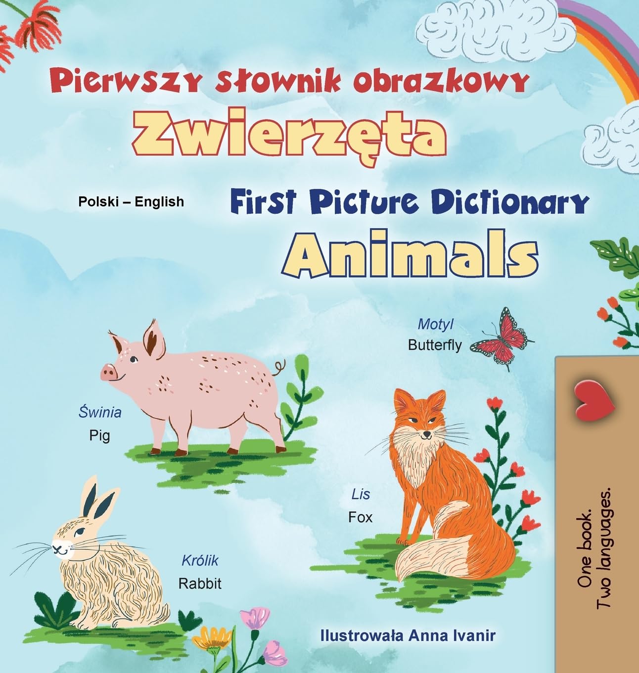 First Picture Dictionary - Animals (Polish English Bilingual Children's Book) Foreign Languages ​​& Dictionaries