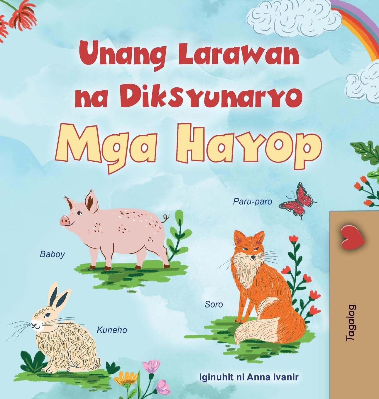 First Picture Dictionary - Animals (Tagalog Children's Book) Non-fiction