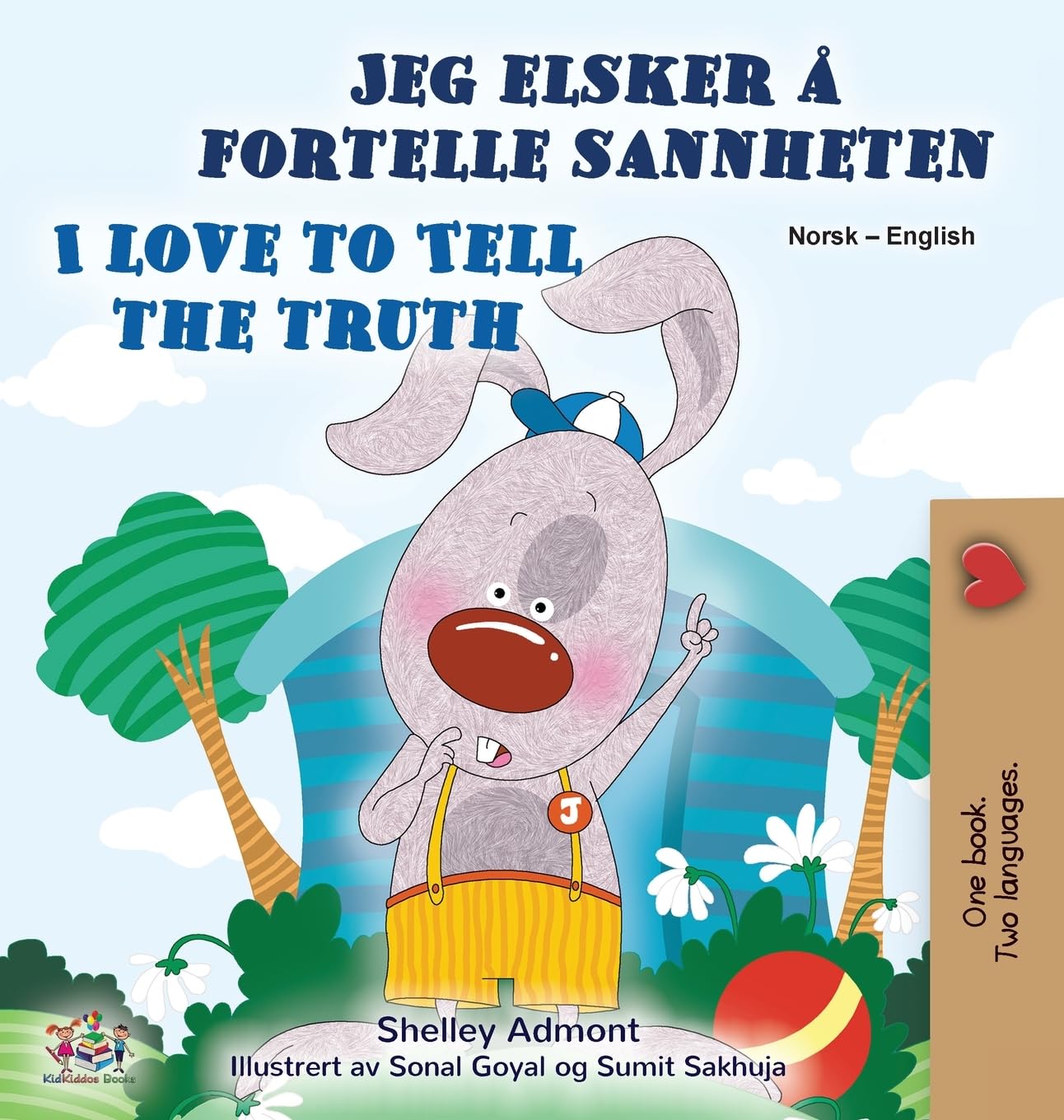 I Love to Tell the Truth (Norwegian English Bilingual Book for Kids) Foreign Languages ​​& Dictionaries