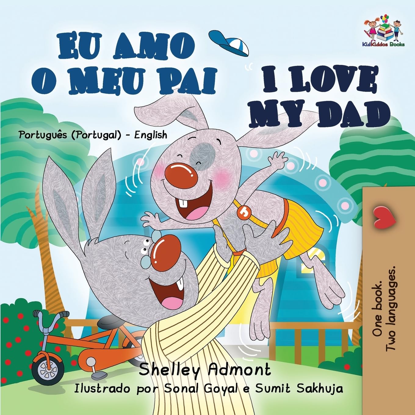 I Love My Dad (Portuguese English Bilingual Book for Kids - Portugal) Foreign Languages ​​& Dictionaries