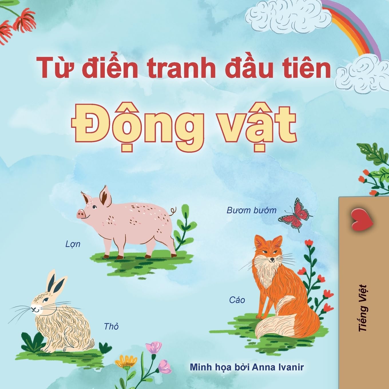 First Picture Dictionary - Animals (Vietnamese Children's Book) Non-fiction