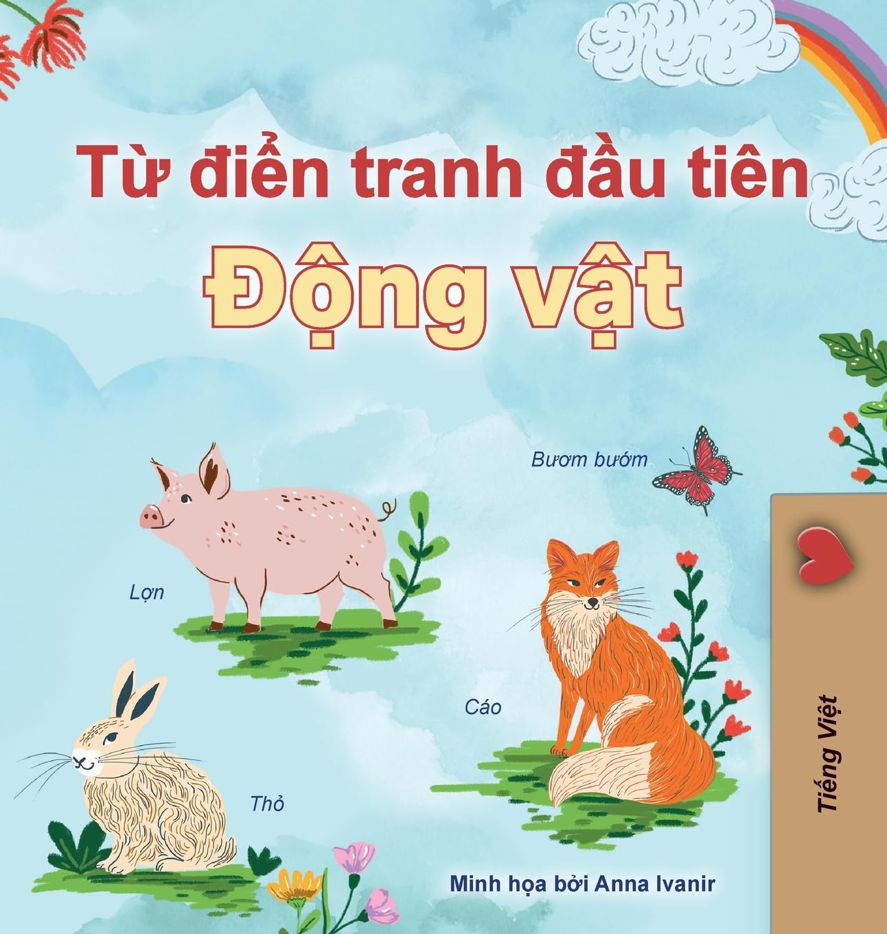 First Picture Dictionary - Animals (Vietnamese Children's Book) Non-fiction