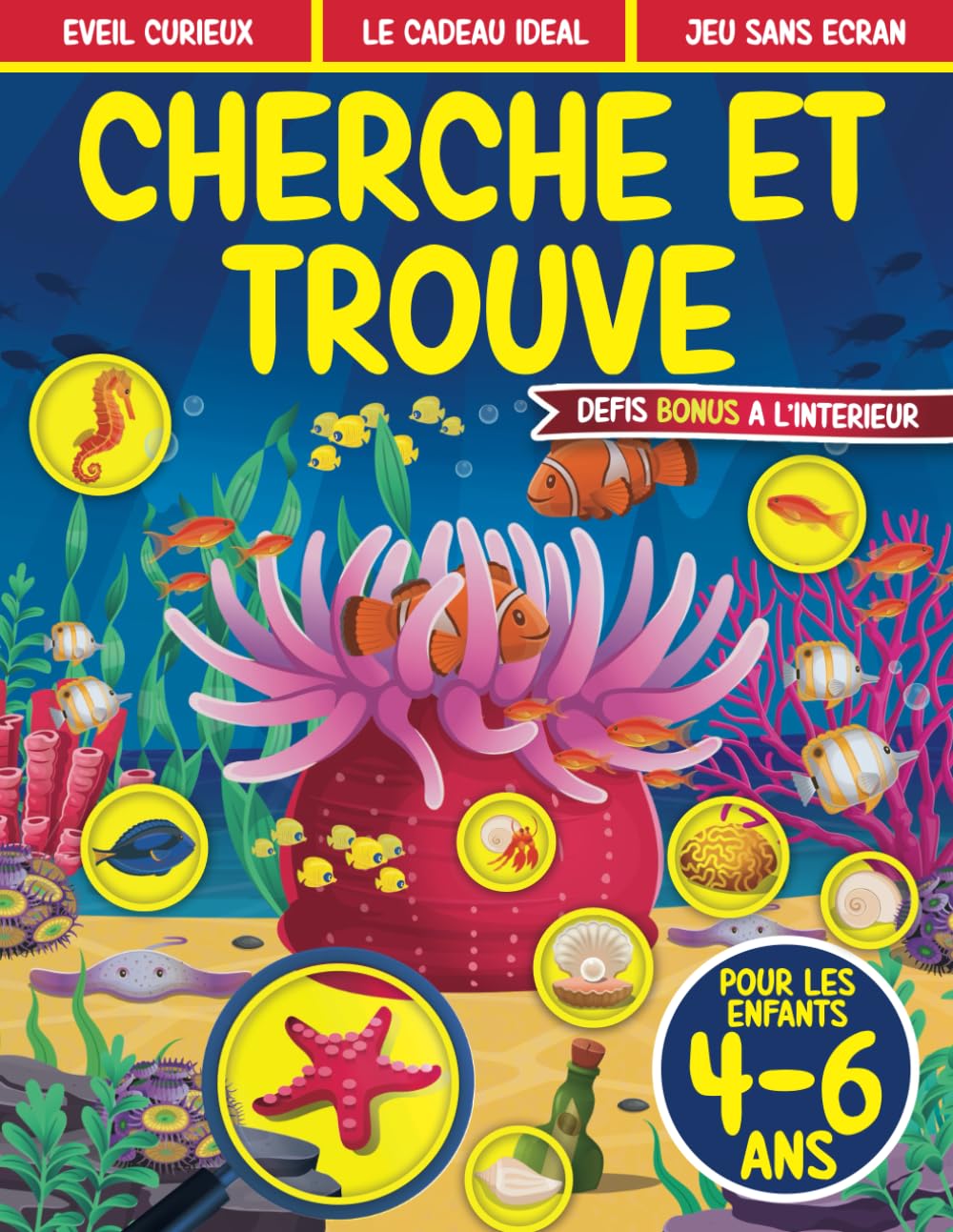 Cherche et Trouve pour les enfants 4-6 ans: Livre de jeux et puzzles pour enfants de 4, 5 et 6 ans | Cahier d'activités pour garçons et filles book