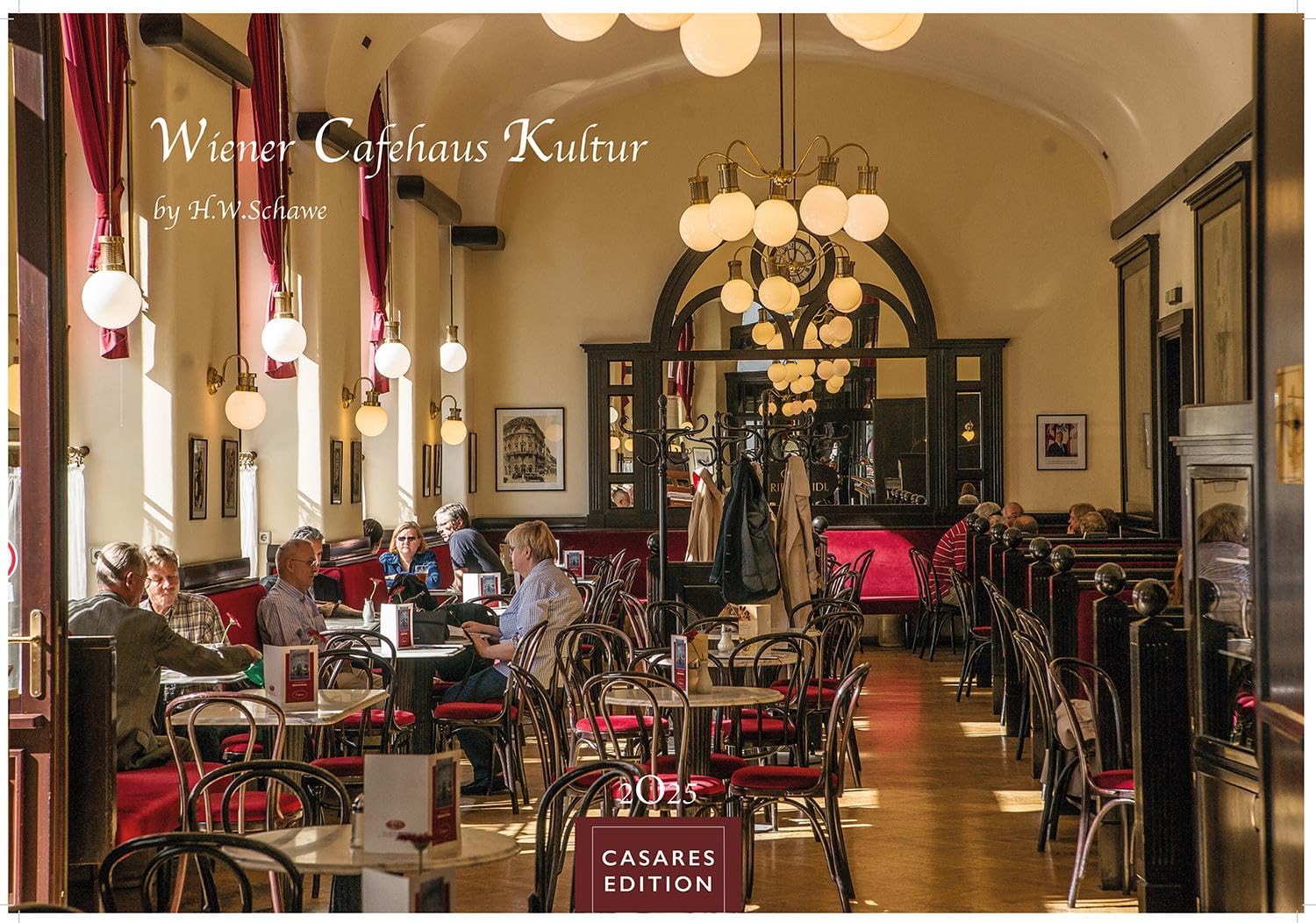 Wiener Caféhaus Kultur 2025 S 24x35cm Living & Furnishing