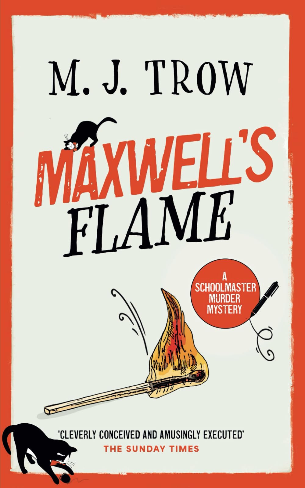 MAXWELL’S FLAME a thrilling murder mystery with plenty of twists book