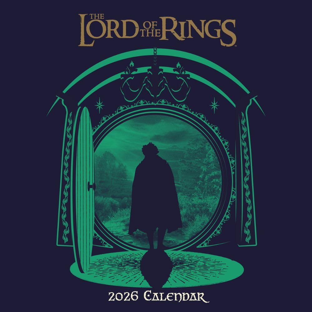 THE LORD OF THE RINGS 2026 SQUARE CALENDAR Books