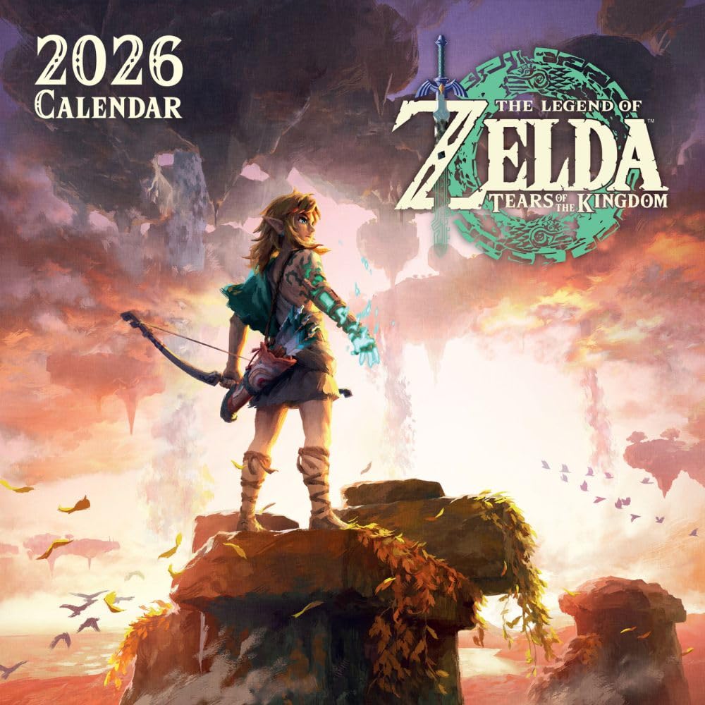 THE LEGEND OF ZELDA 2026 SQUARE CALENDAR Books