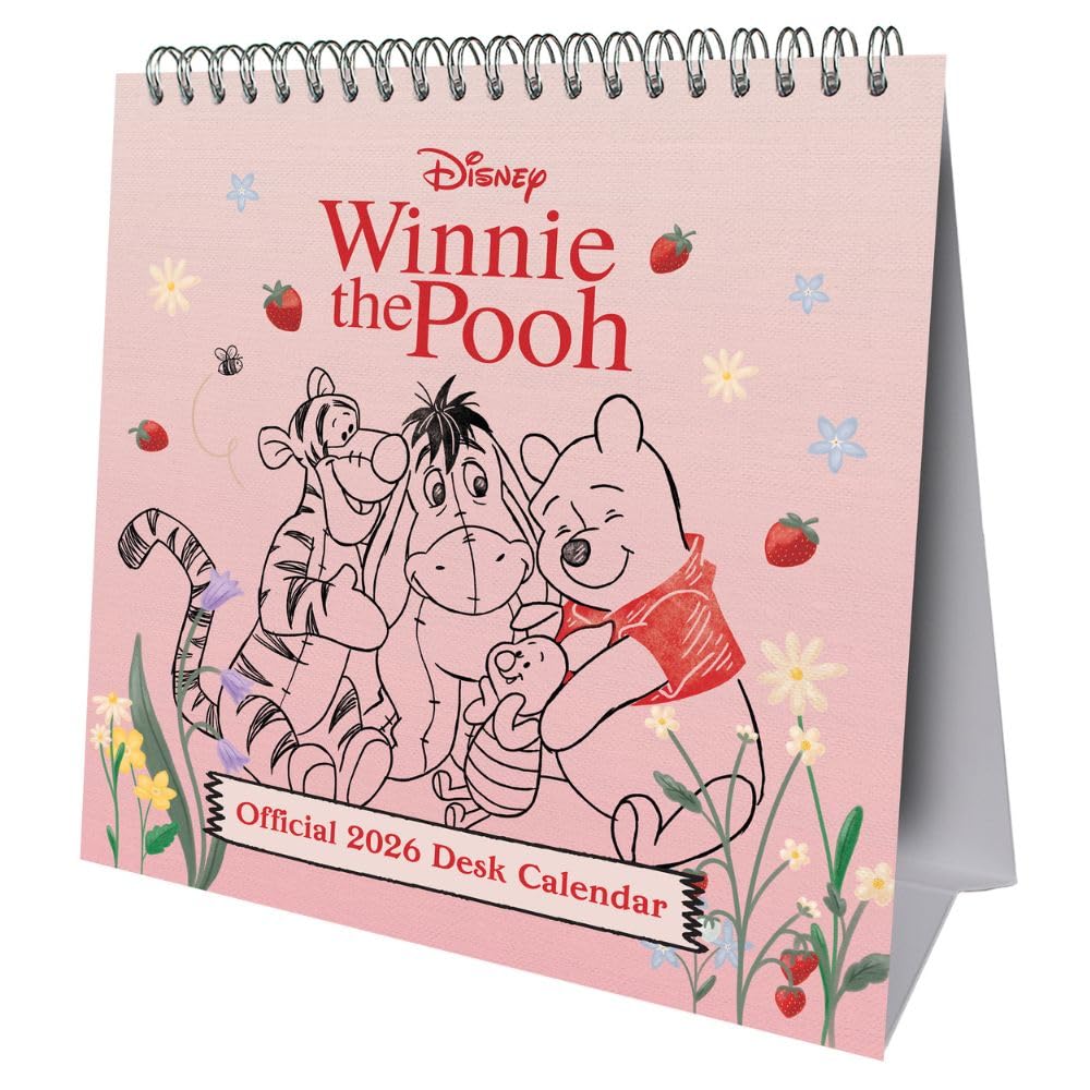 DISNEY WINNIE THE POOH 2026 DESK EASEL CALENDAR Books