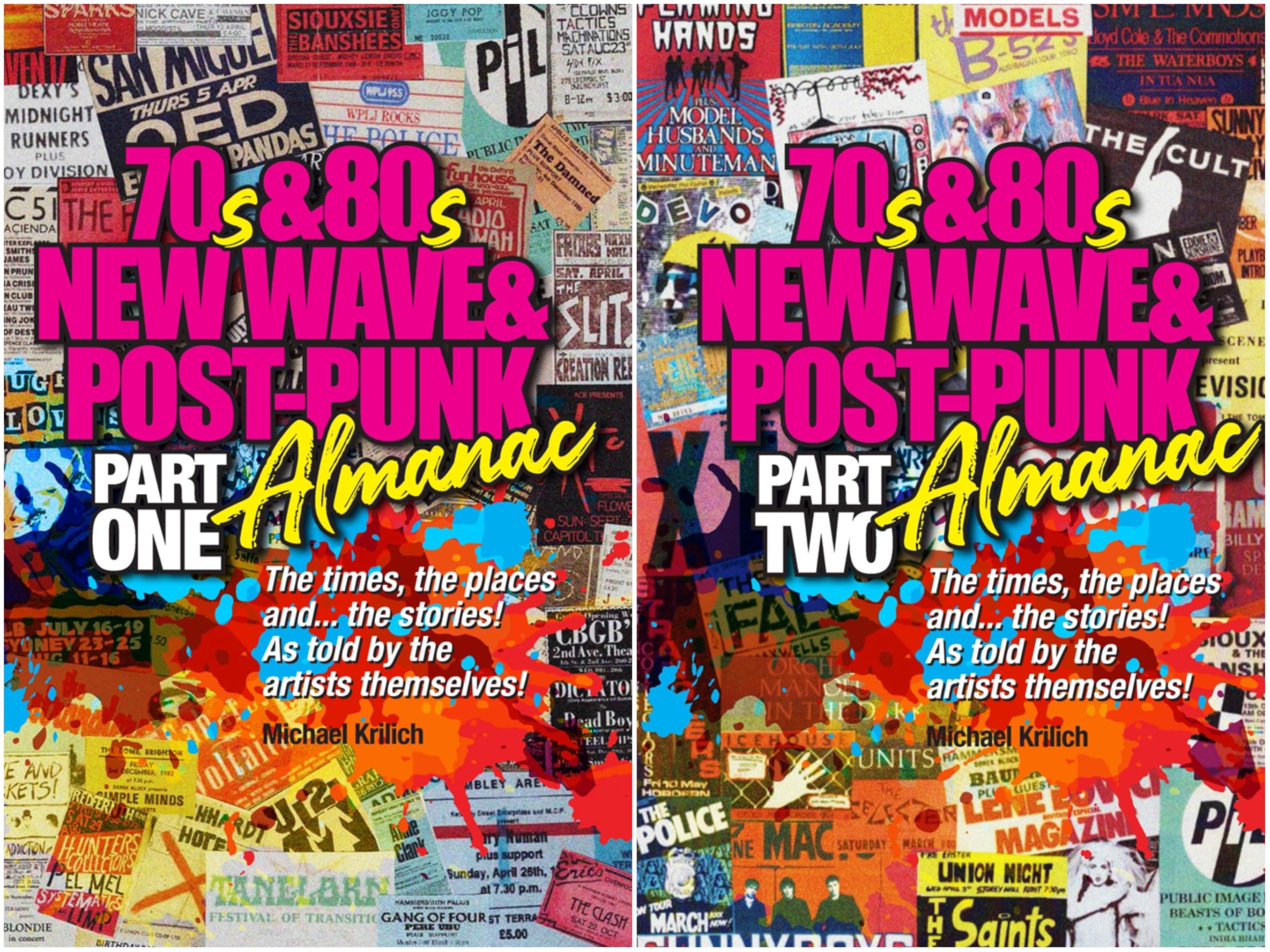 The 70s & 80s New Wave & Post-Punk Almanac: Double Book Set Arts & Music
