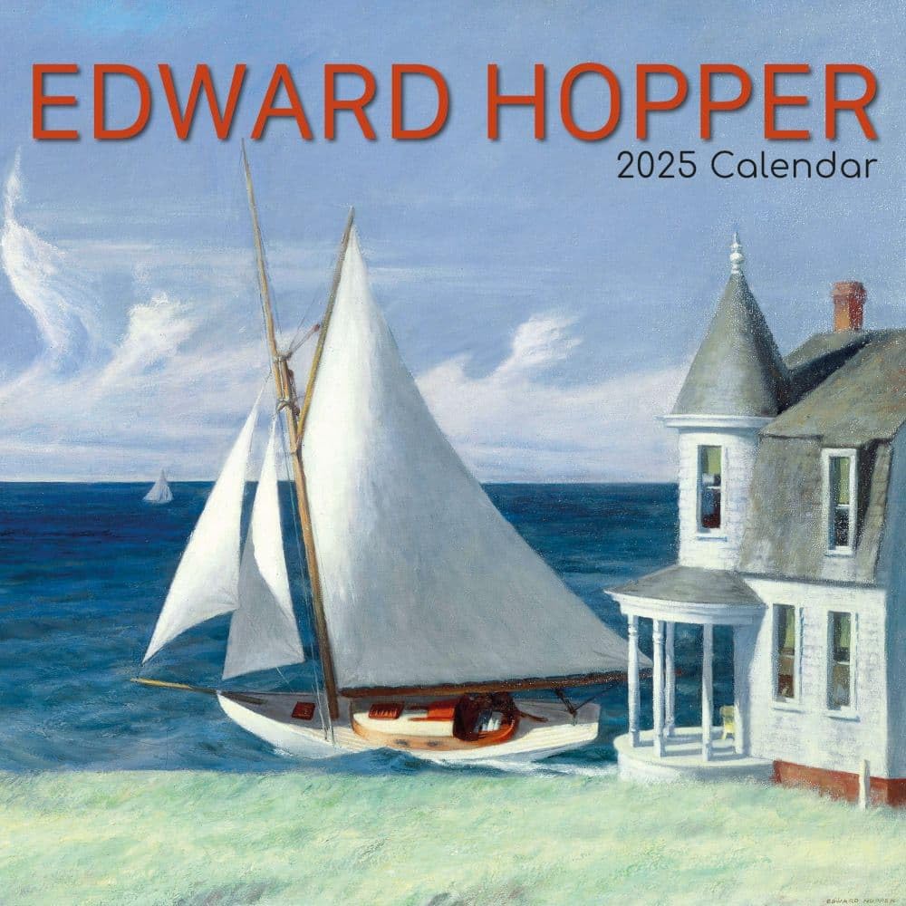 Edward Hopper 2025 – 16-Monatskalender: Original Gifted Stationery-Kalender (Wall-Kalender) Film, Art & Culture