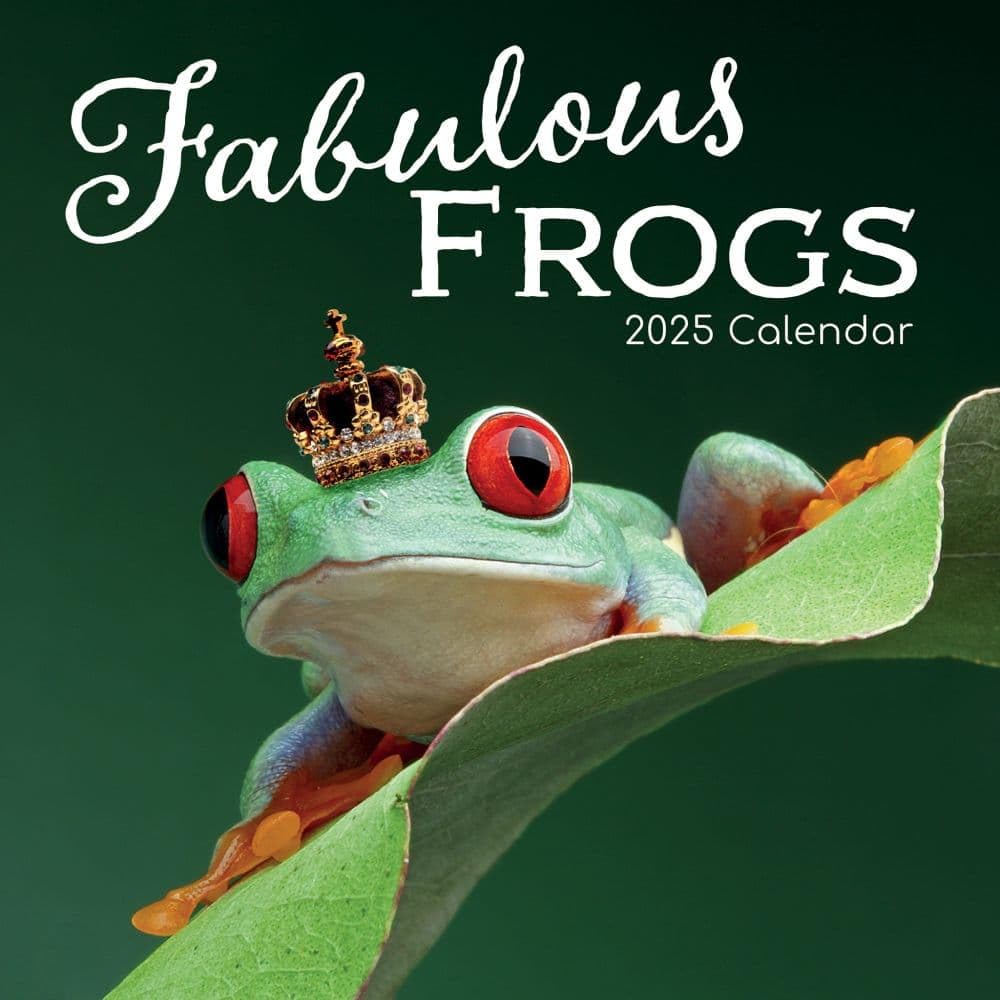 Fabulous Frogs – Fabelhafte Frösche 2025 – 16-Monatskalender: Original Gifted Stationery-Kalender (Wall-Kalender) Calendars