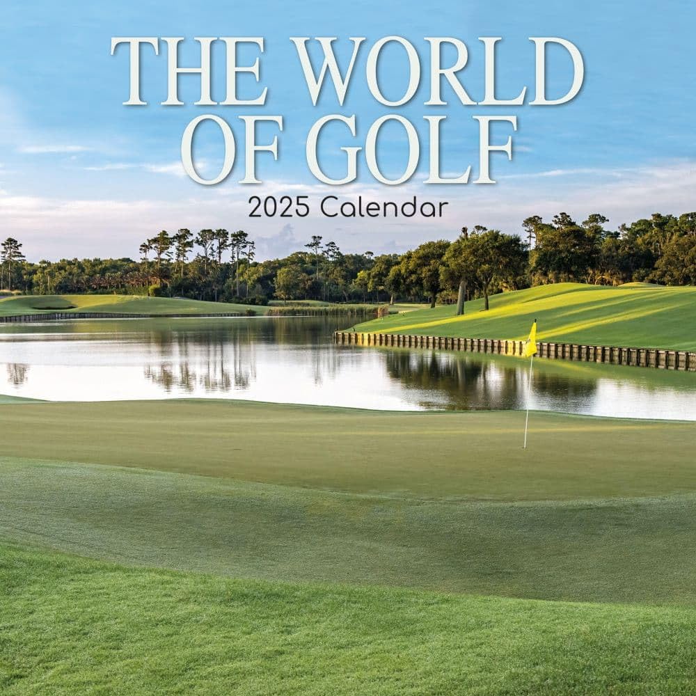 The World of Golf – Die Welt des Golfsports 2025 – 16-Monatskalender: Original Gifted Stationery-Kalender (Wall-Kalender) Calendars