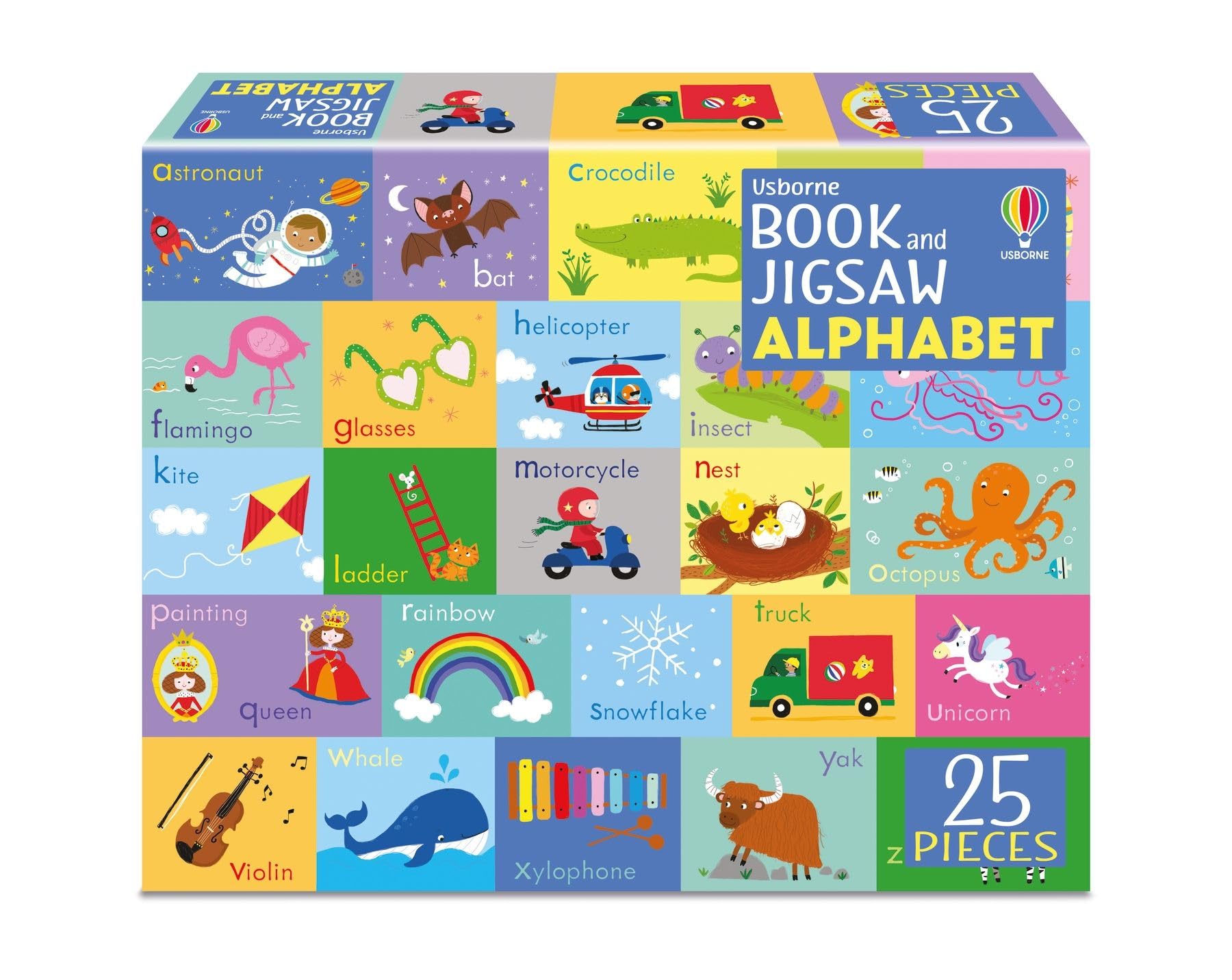 Book and Jigsaw Alphabet (Usborne Book and Jigsaw) Non-fiction