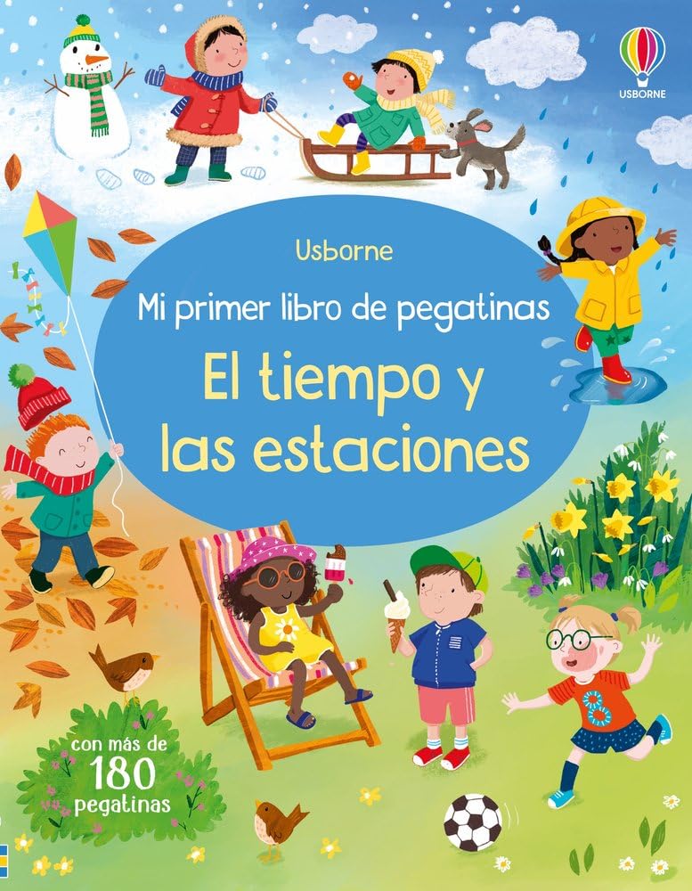 El tiempo y las estaciones (Mi primer libro de pegatinas) Leisure, Home & Garden
