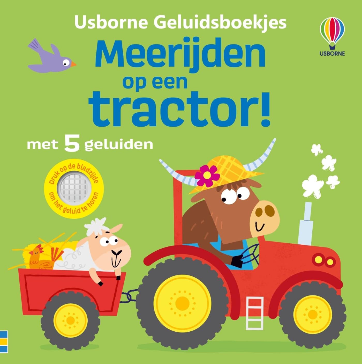 Meerijden op een tractor! (Usborne geluidsboekjes) Non-fiction