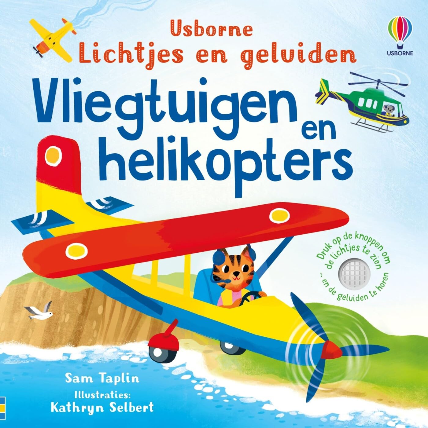 Vliegtuigen en helikopters (Usborne lichtjes en geluiden) Non-fiction