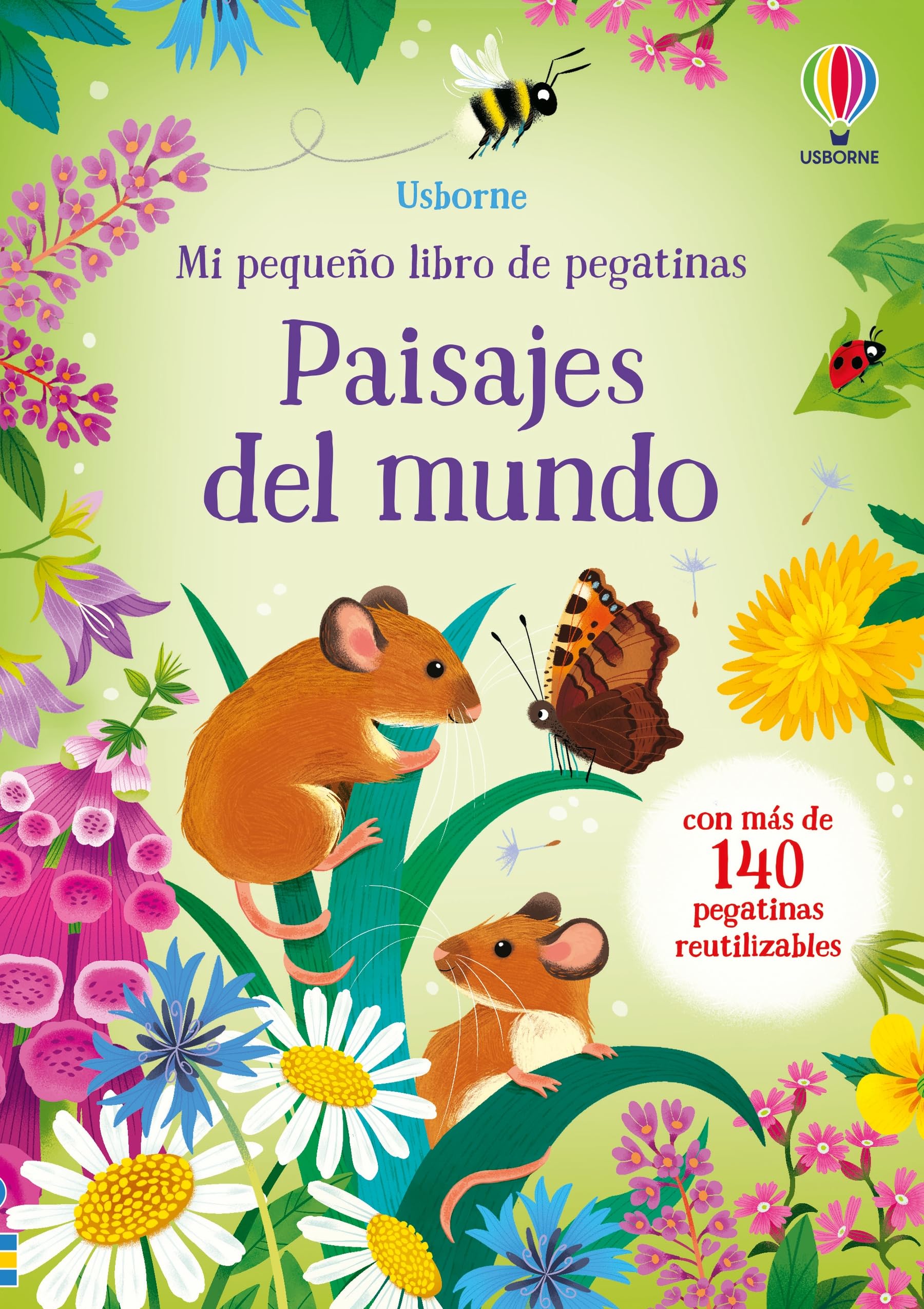 Paisajes del mundo (Mi pequeño libro de pegatinas) Parents & Children