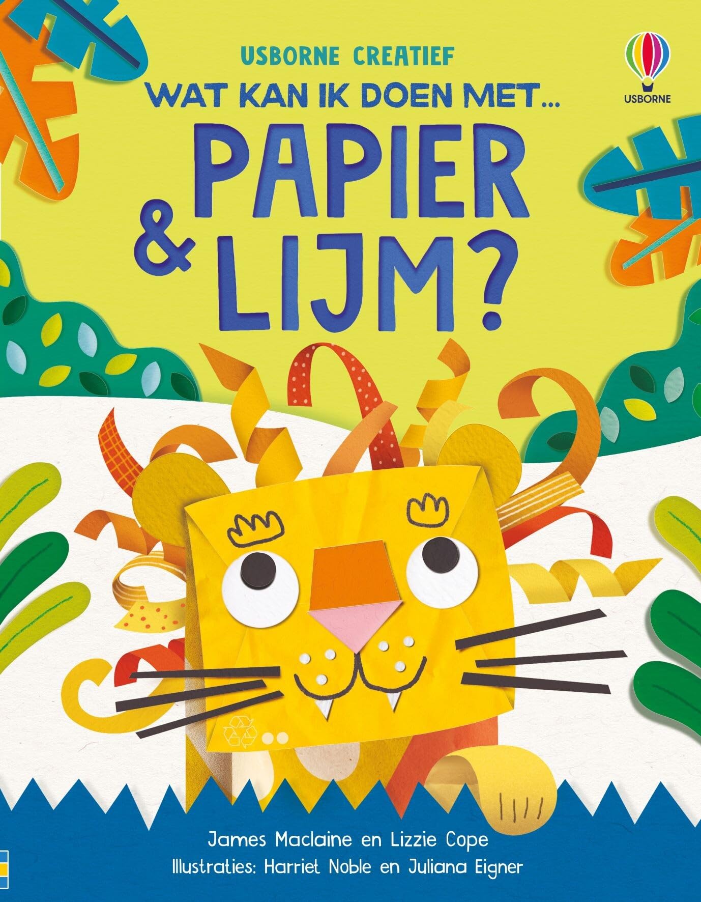 Wat kan ik doen met... papier en lijm? (Usborne creatief) Tiptoi & Games