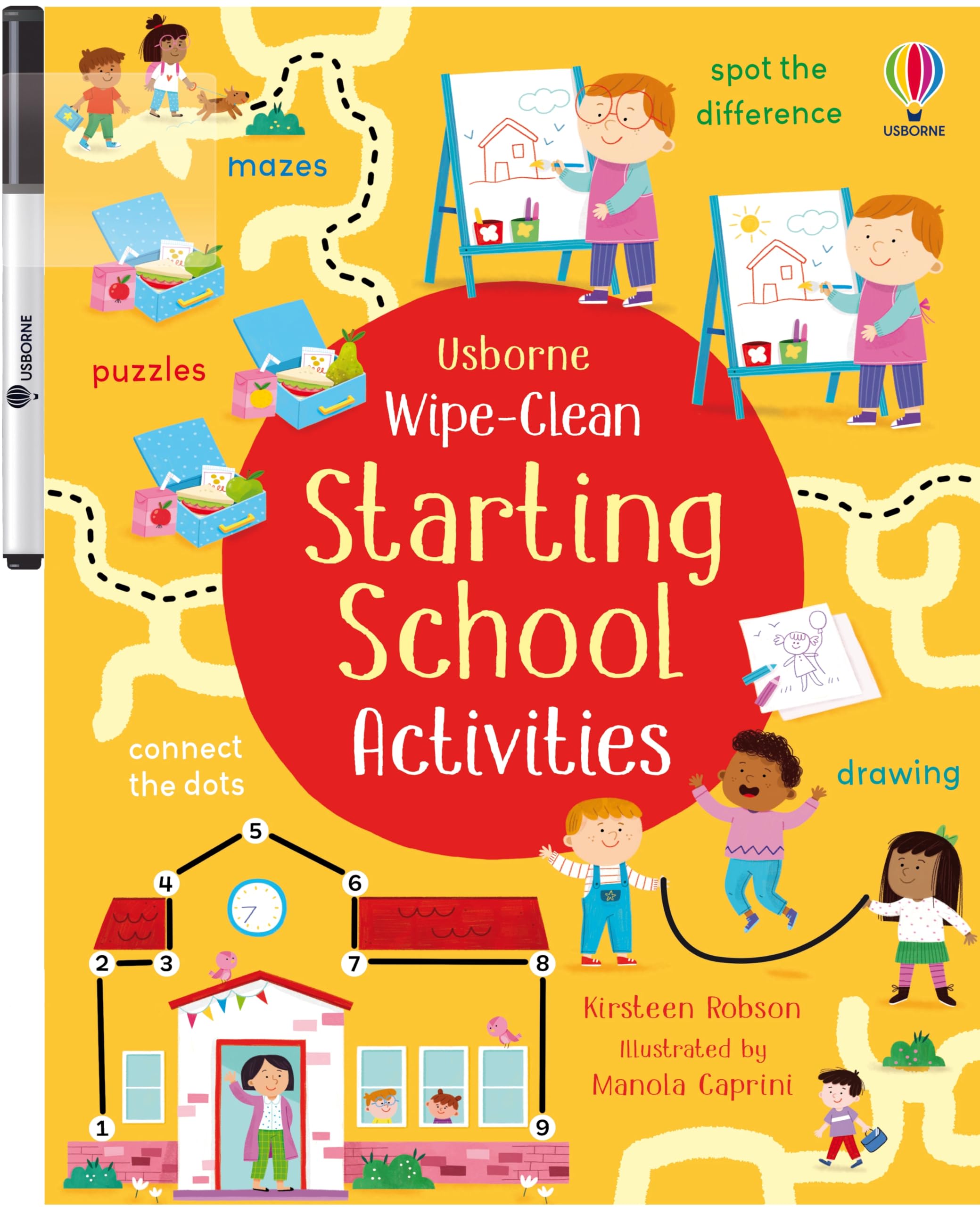 Wipe-Clean Starting School Activities (Wipe-clean Activities) Non-fiction
