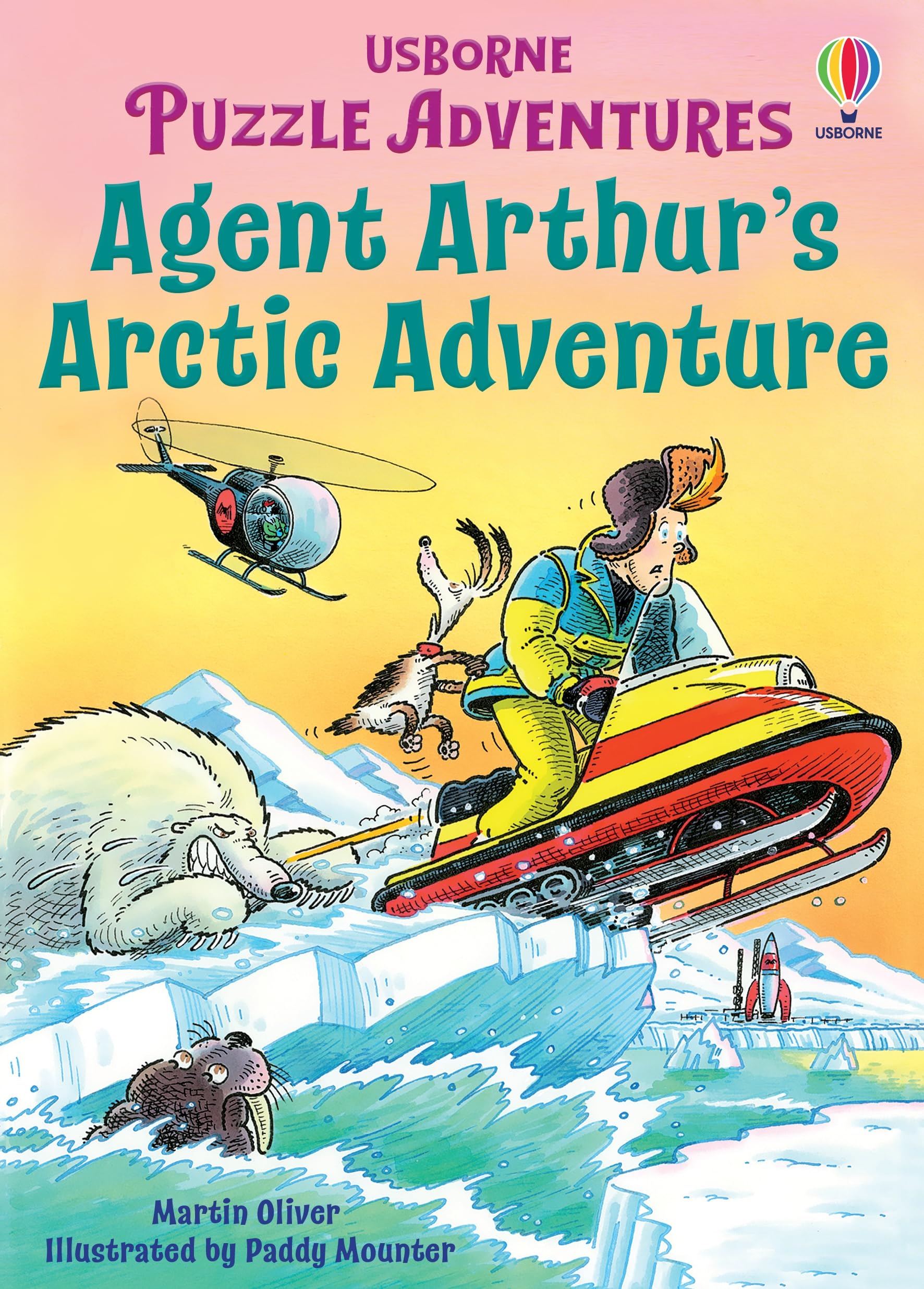 Agent Arthur's Arctic Adventure: A Brain-Bending Puzzle Collection to Defeat the Spider Organization for Children (Ages 7-11) (Puzzle Adventures) Non-fiction