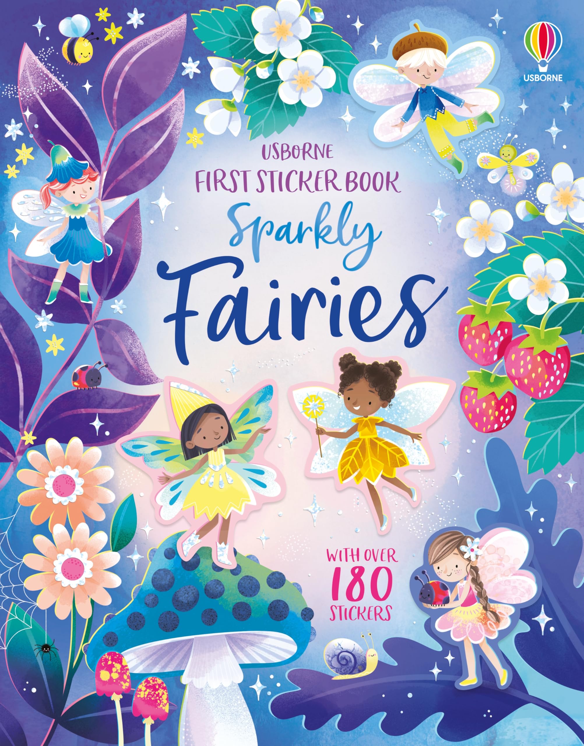First Sticker Book Sparkly Fairies: A Whimsical Sticker Activity Book Quest to Dress Fairies and Explore Fantasy Realms Non-fiction