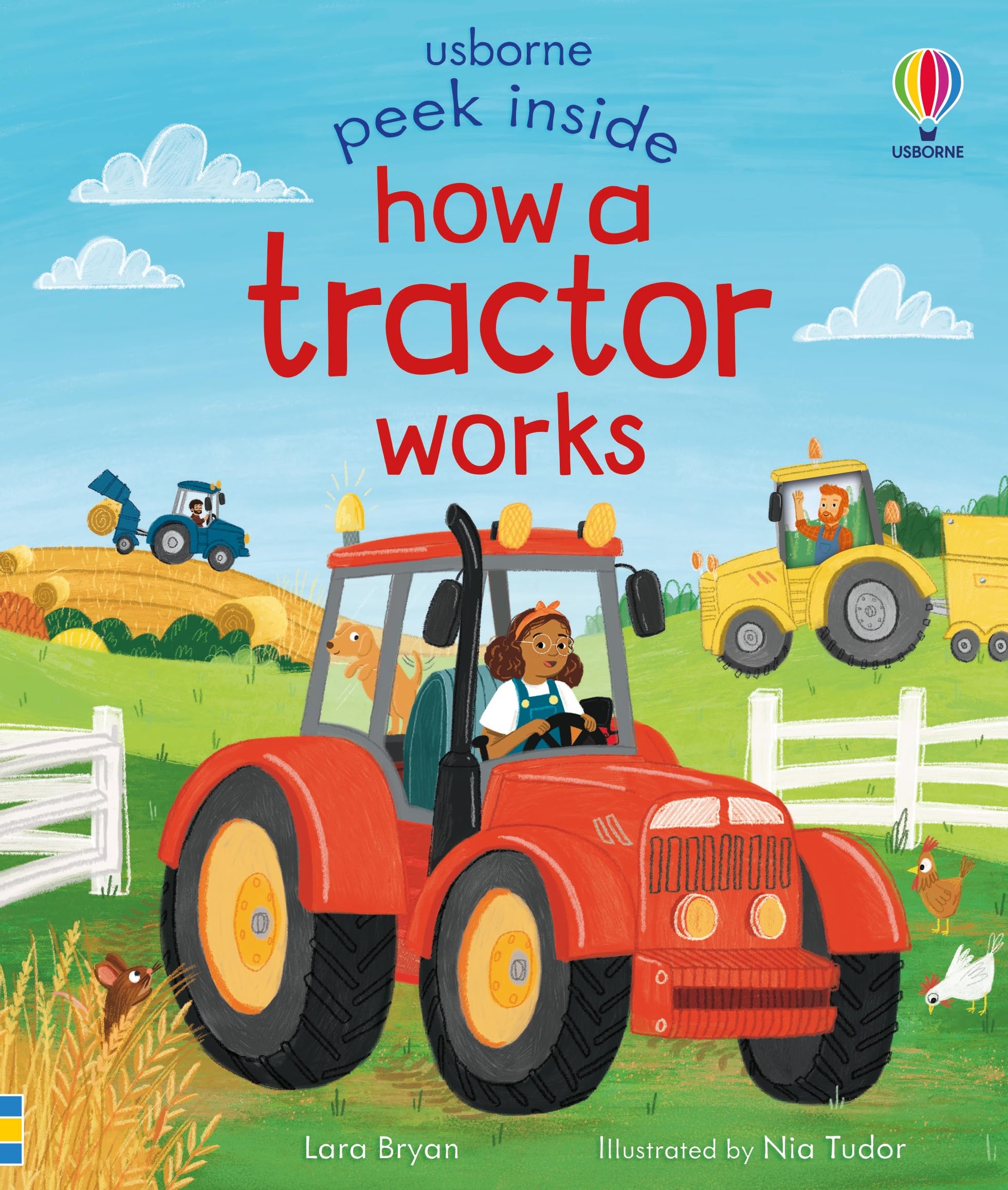 Peek Inside How a Tractor Works: An Interactive Lift-the-Flap Book About Seasonal Farm Jobs for Kids (Ages 3-5) Study Guides