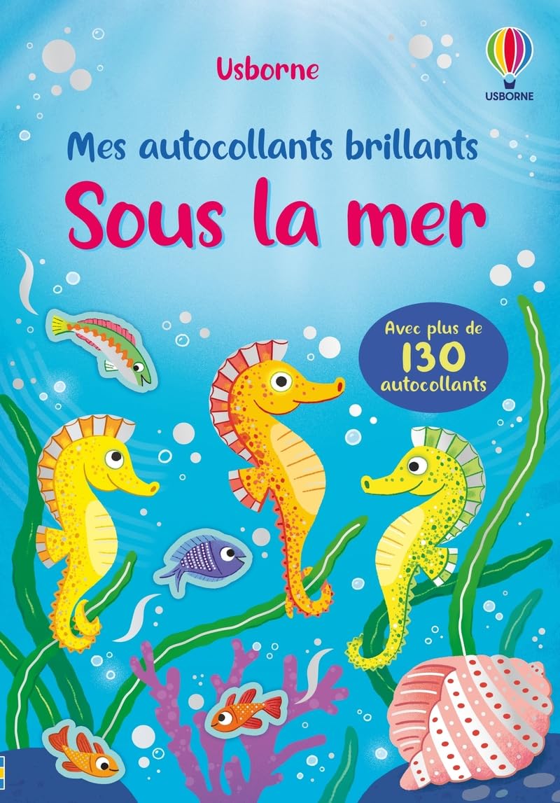 Sous la mer - Mes autocollants brillants - Dès 3 ans book