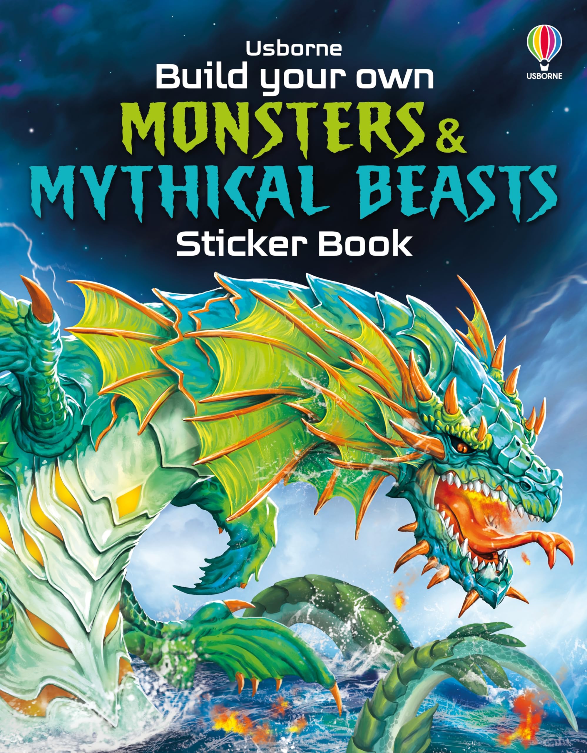 Build Your Own Monsters and Mythical Beasts Sticker Book Tiptoi & Games