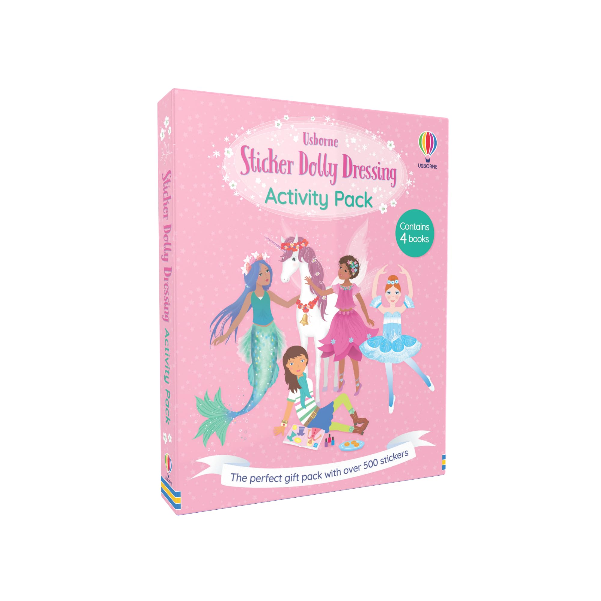 Sticker Dolly Dressing Activity Pack: Unicorns, Mermaids, Ballerinas & Best Frie: Boredom-Busting, On-the-Go Activity Fun with Over 500 Stickers for Kids (Sticker Dolly Dressing, 24) Non-fiction