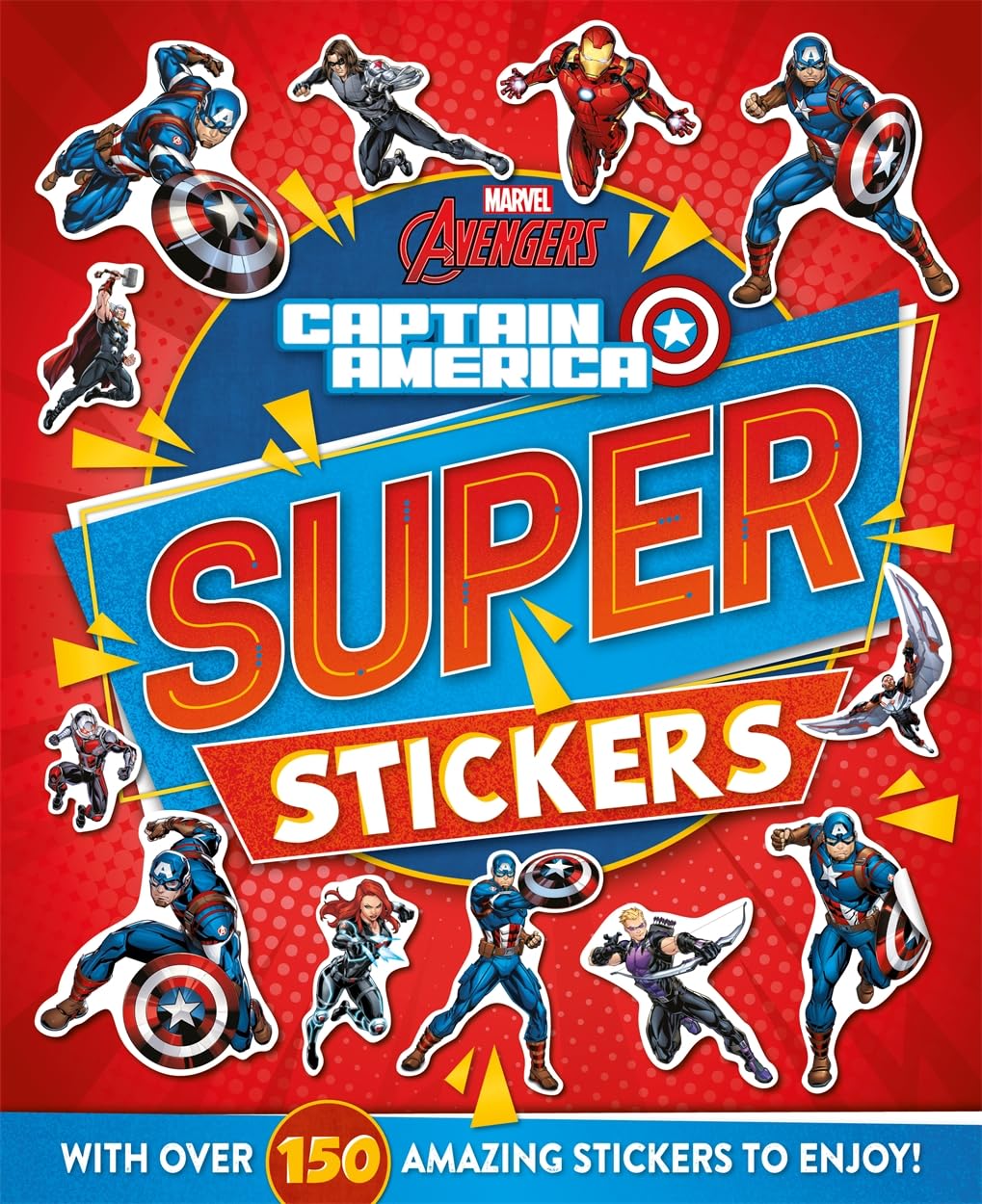 Marvel Avengers Captain America: Super Stickers (With over 150 stickers!) Novels & Short Stories
