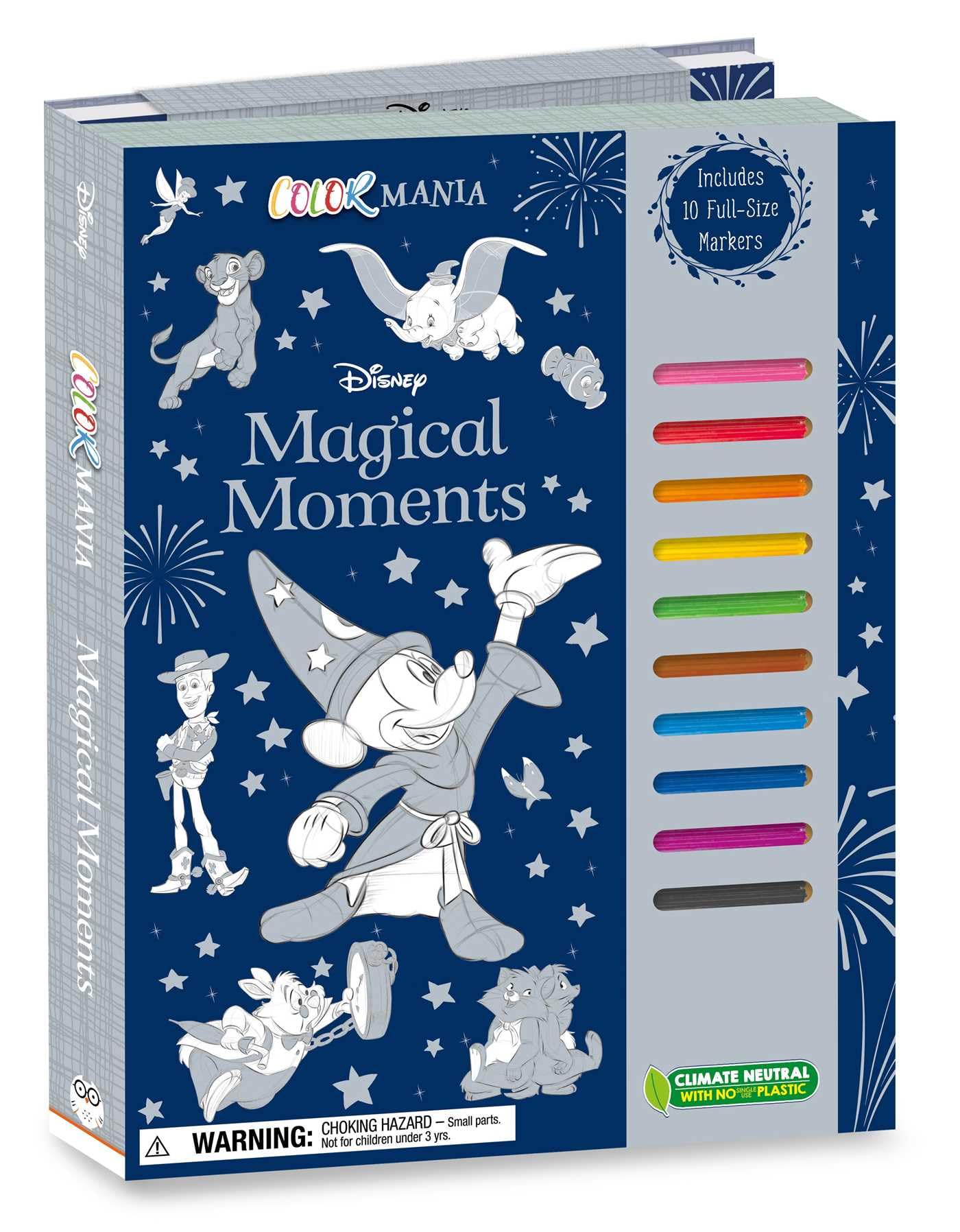 Disney Magical Moments Colormania: With 10 Felt Tip Pens and over 90 Coloring Pages Novels & Short Stories