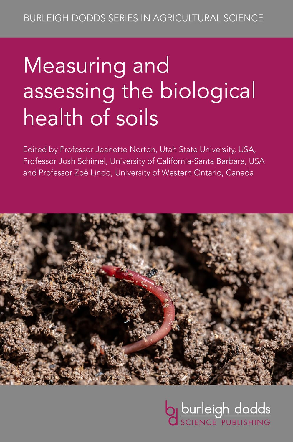 Measuring and assessing the biological health of soils Natural Sciences