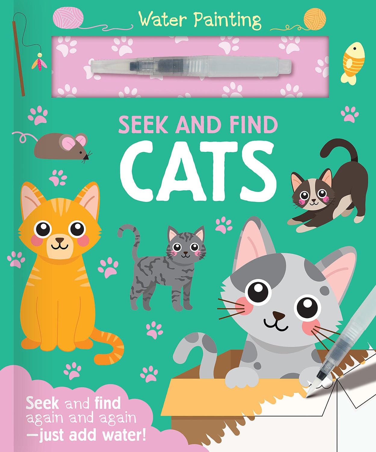 Seek and Find Cats (Water Painting Seek and Find) Novels & Short Stories