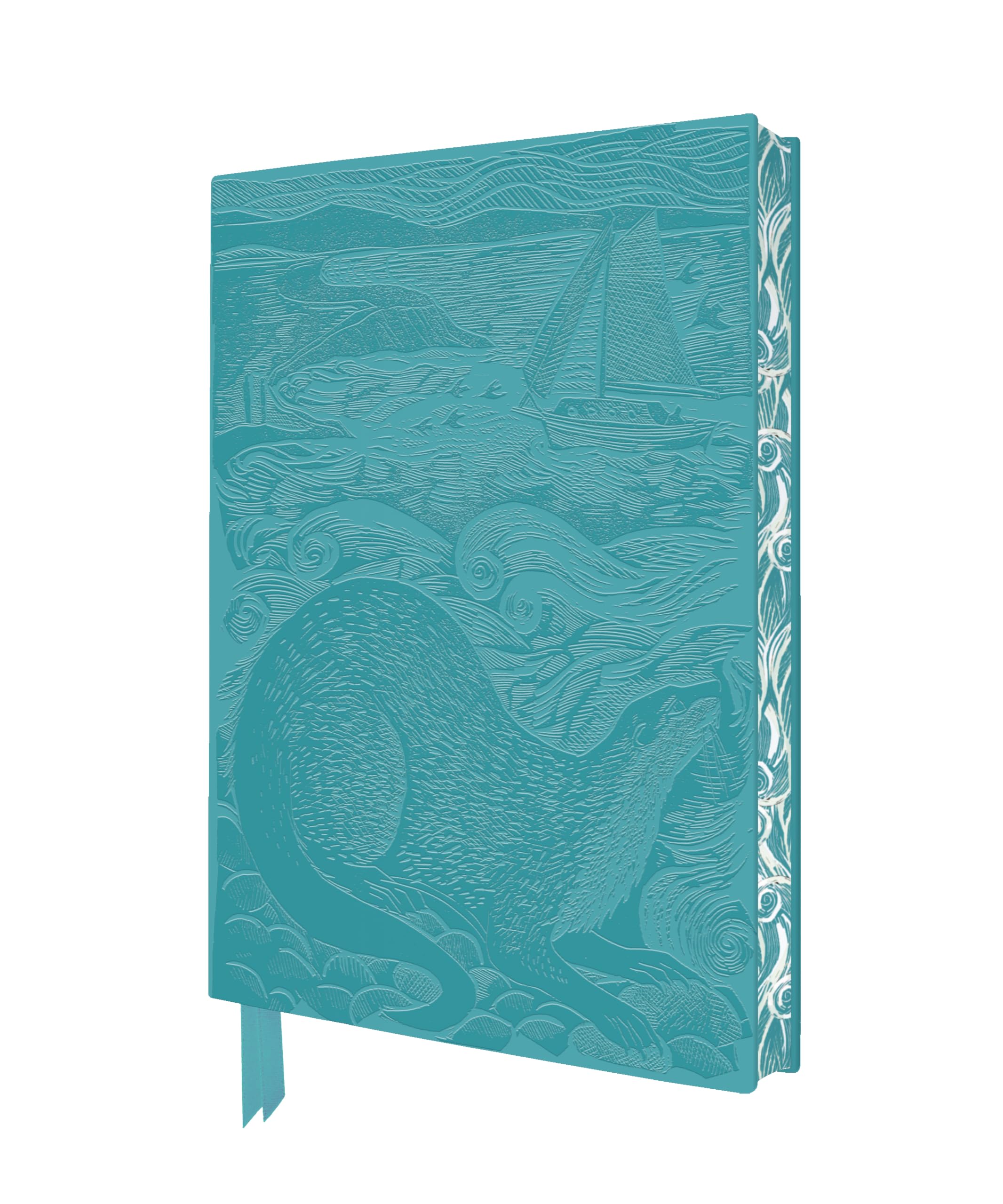 Angela Harding: Shetland Otter and Windsong Artisan Art Notebook (Flame Tree Journals) Media & Communication