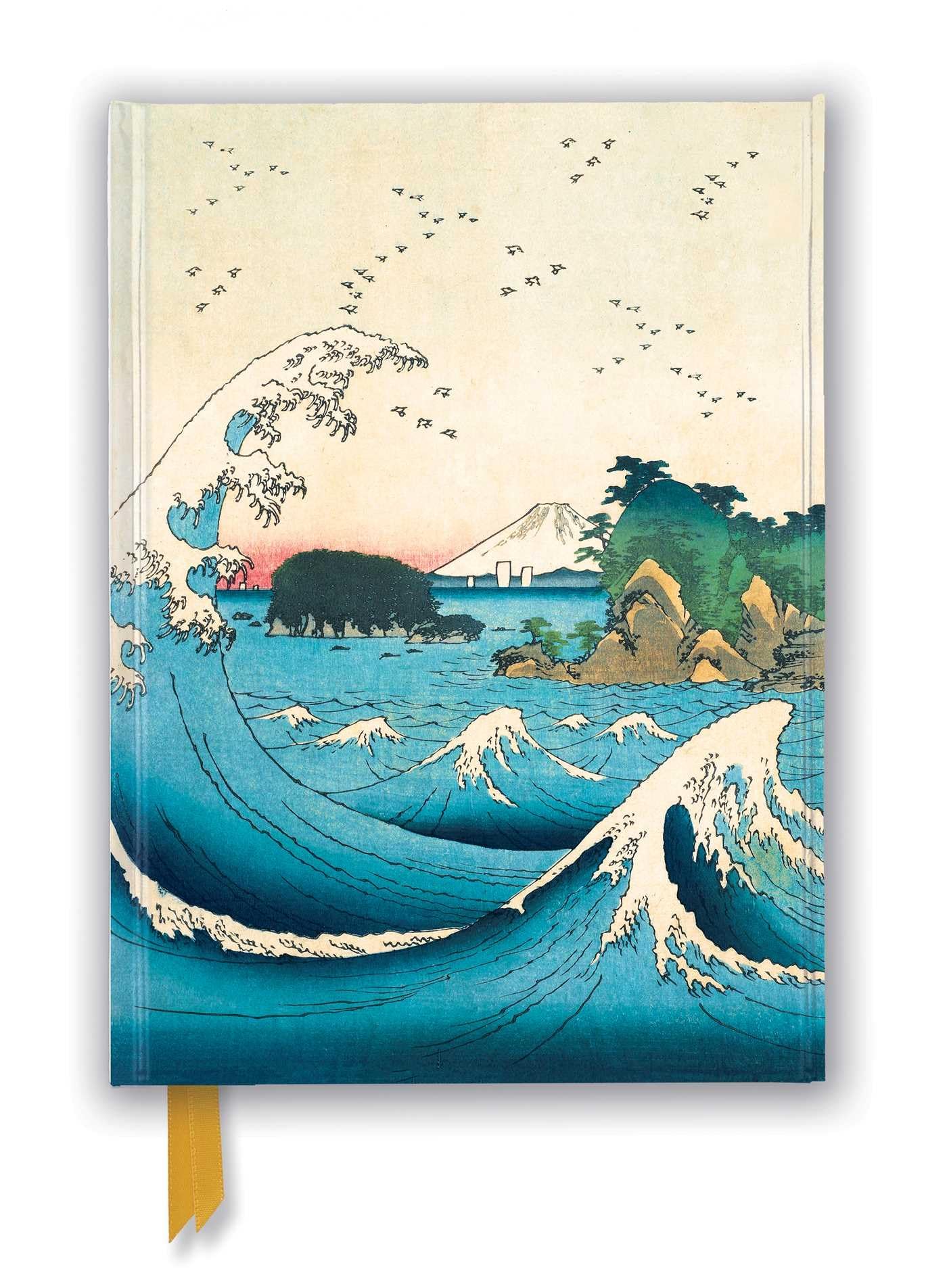 Hiroshige II: The Seven-Mile Beach in Sagami Province (Foiled Journal) Media & Communication