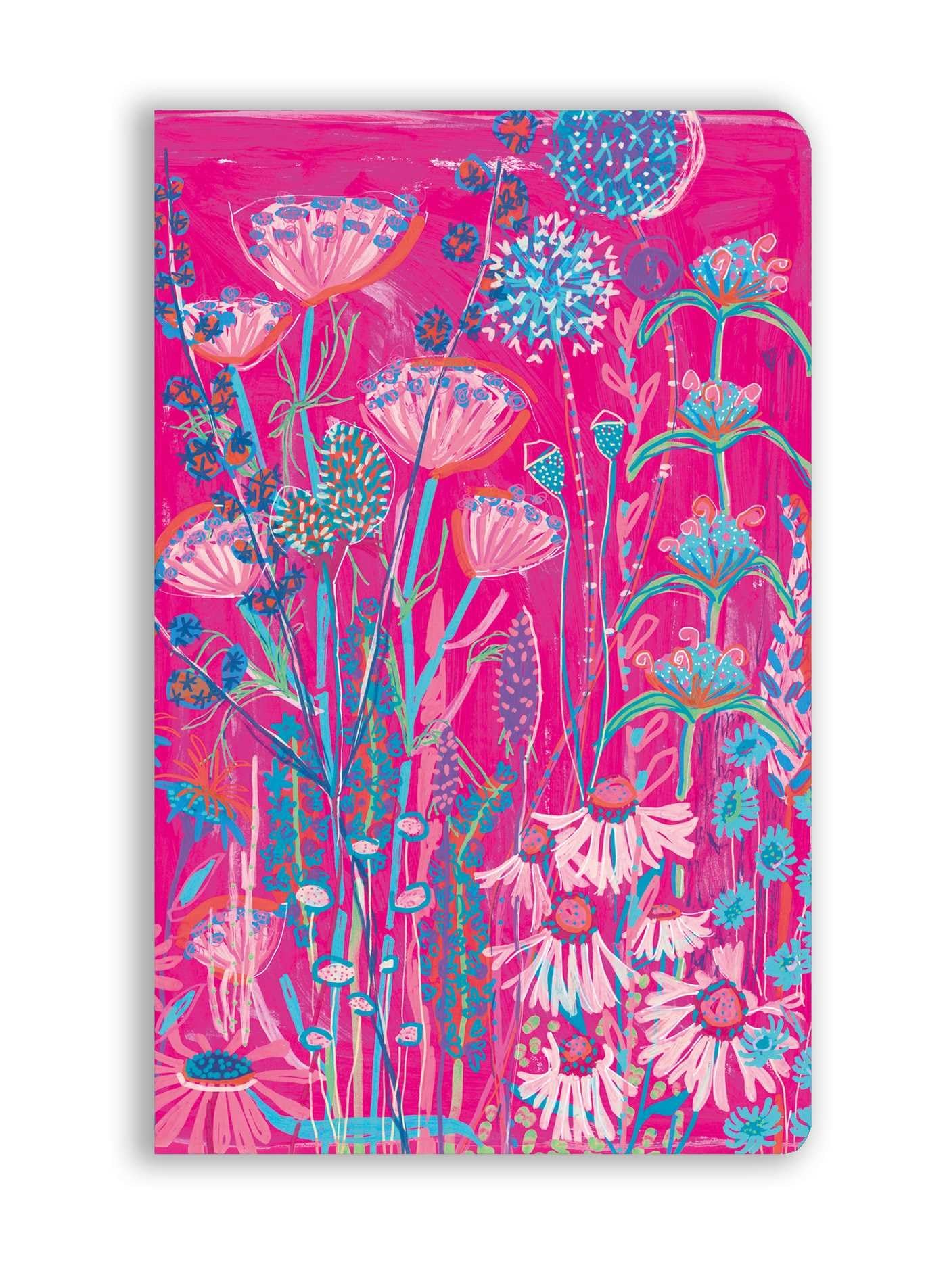 Premium Softcover Notizbuch: Lucy Innes Williams, Pinkfarbenes Gartenhaus: Unser hochwertiges, liniertes Blankbook mit flexiblem, künstlerisch gestaltetem Einband Media & Communication
