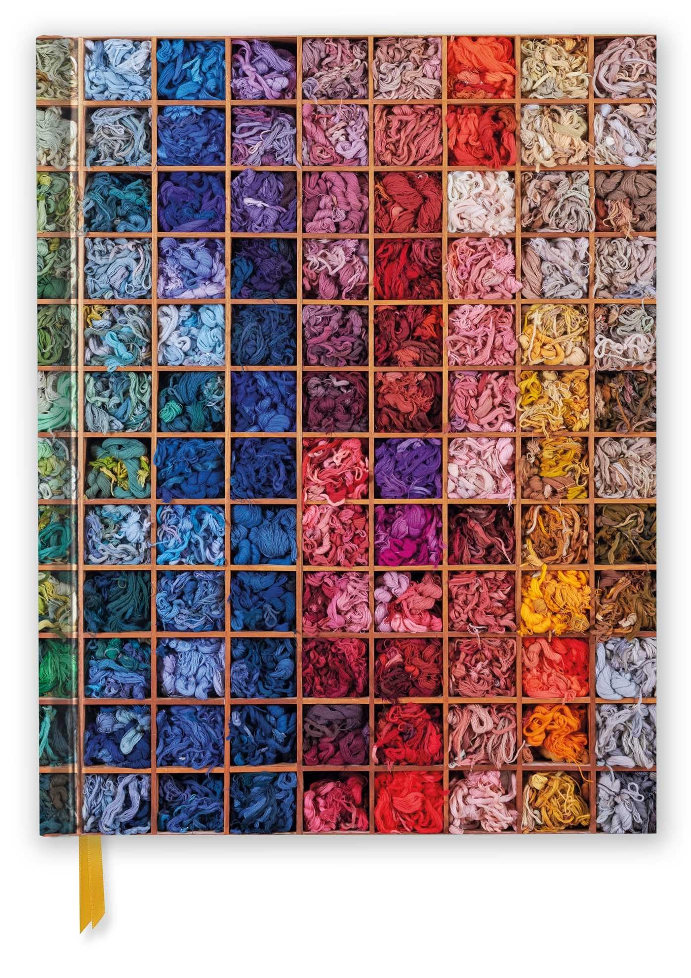 Premium Skizzenbuch: Royal School of Needlework, Wand mit Wolle: Unser hochwertiges Blankbook mit festem, künstlerisch geprägtem Einband im Format 28 cm x 21,6 cm Film, Art & Culture