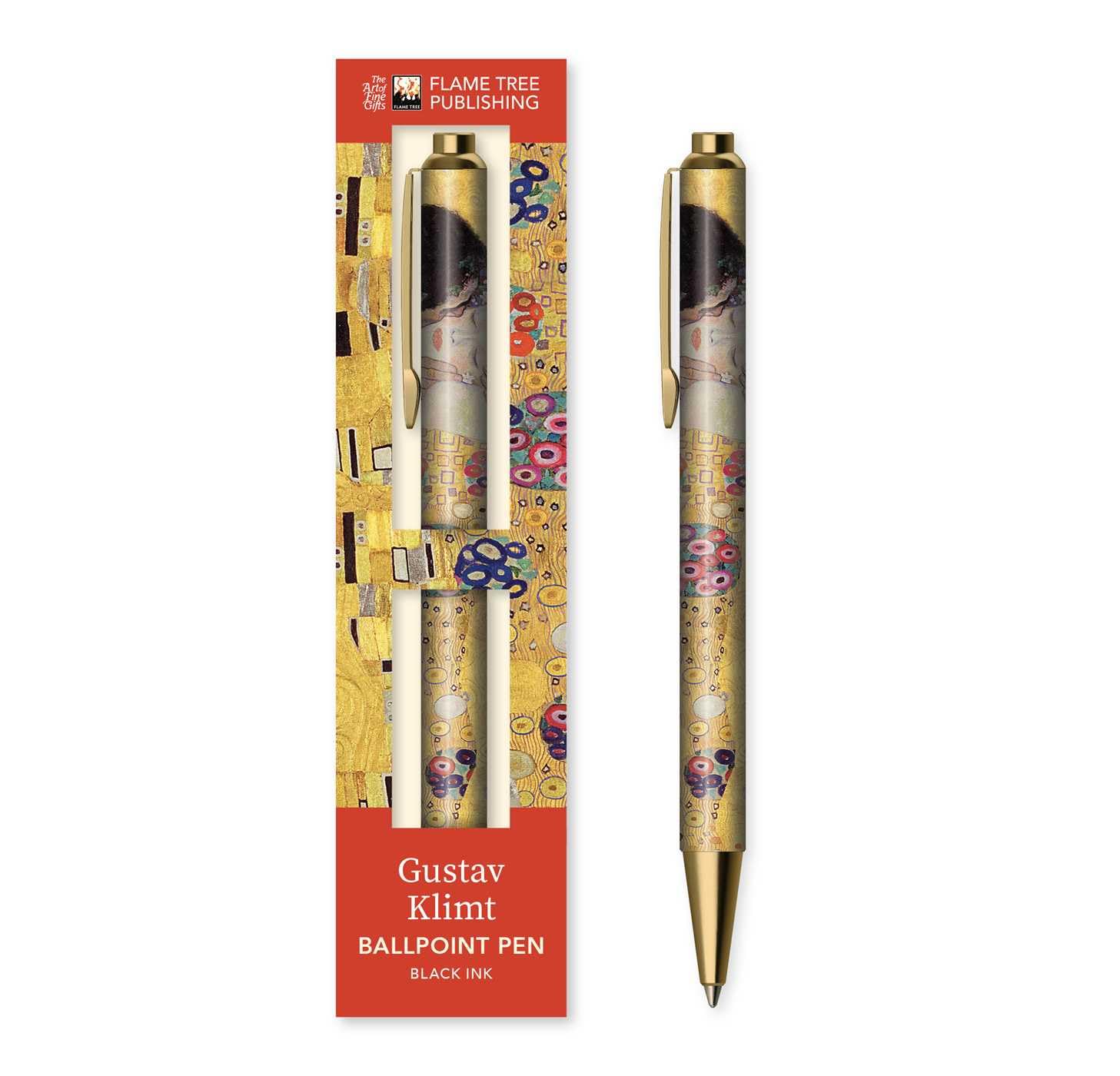 Gustav Klimt: The Kiss Boxed Decorative Ballpoint Pen Media & Communication