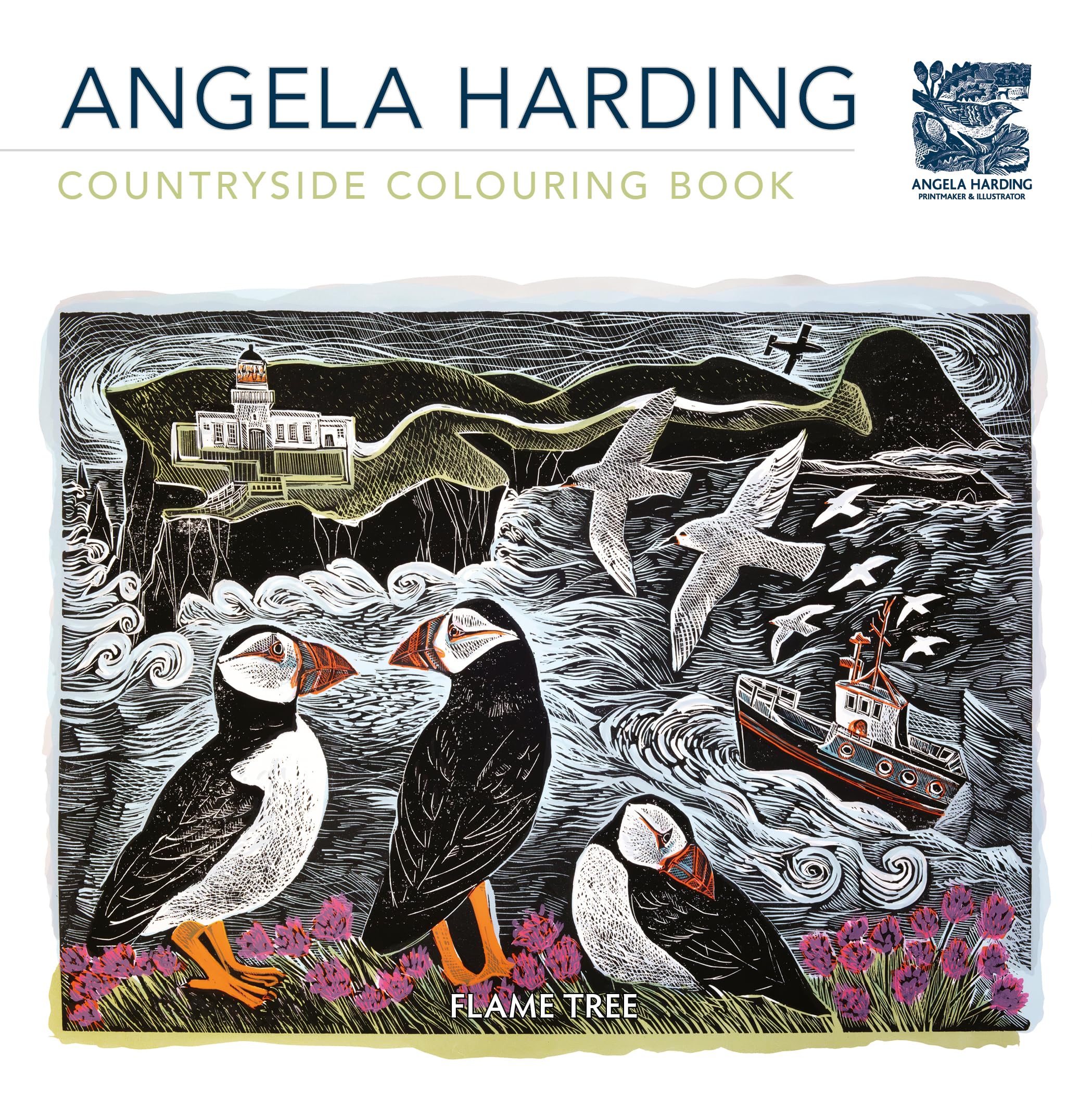 Countryside (Angela Harding) Colouring Book Film, Art & Culture