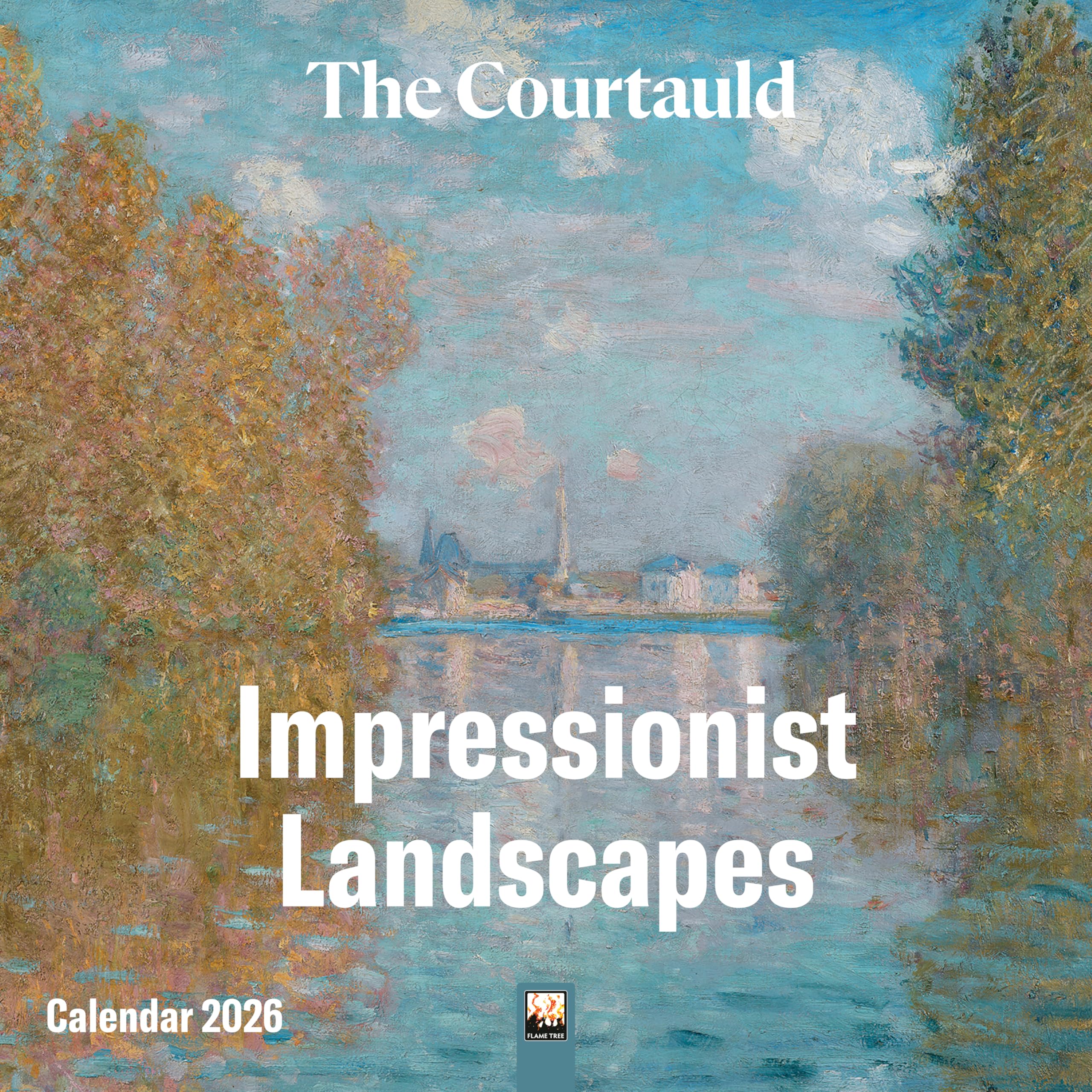 The Courtauld: Impressionist Landscapes Wall Calendar 2026 (Art Calendar) Film, Art & Culture
