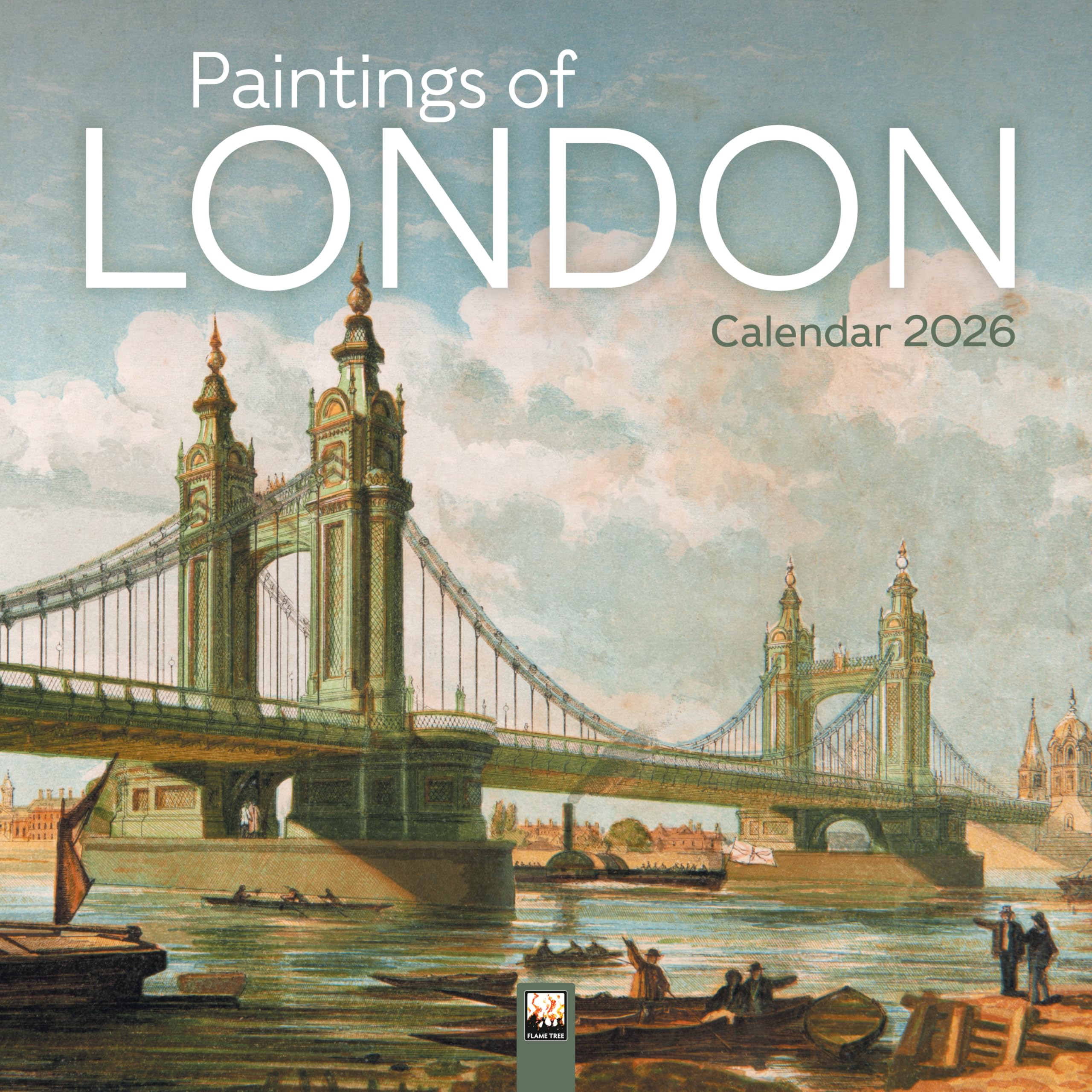London Museum: Paintings of London 2026 Wall Calendar Film, Art & Culture