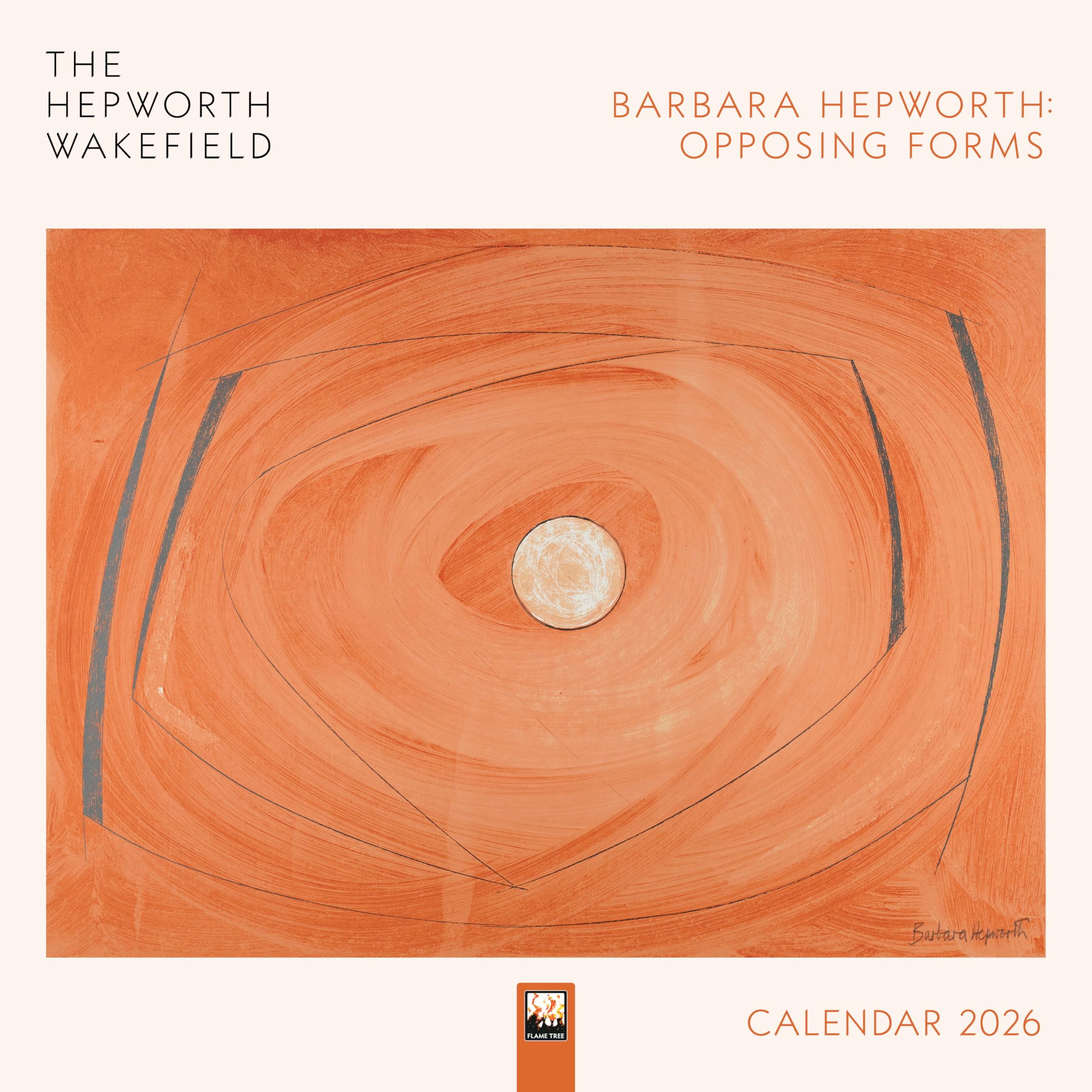 The Hepworth Wakefield: Barbara Hepworth: Twelve Lithographs Wall Calendar 2026 (Art Calendar) Film, Art & Culture