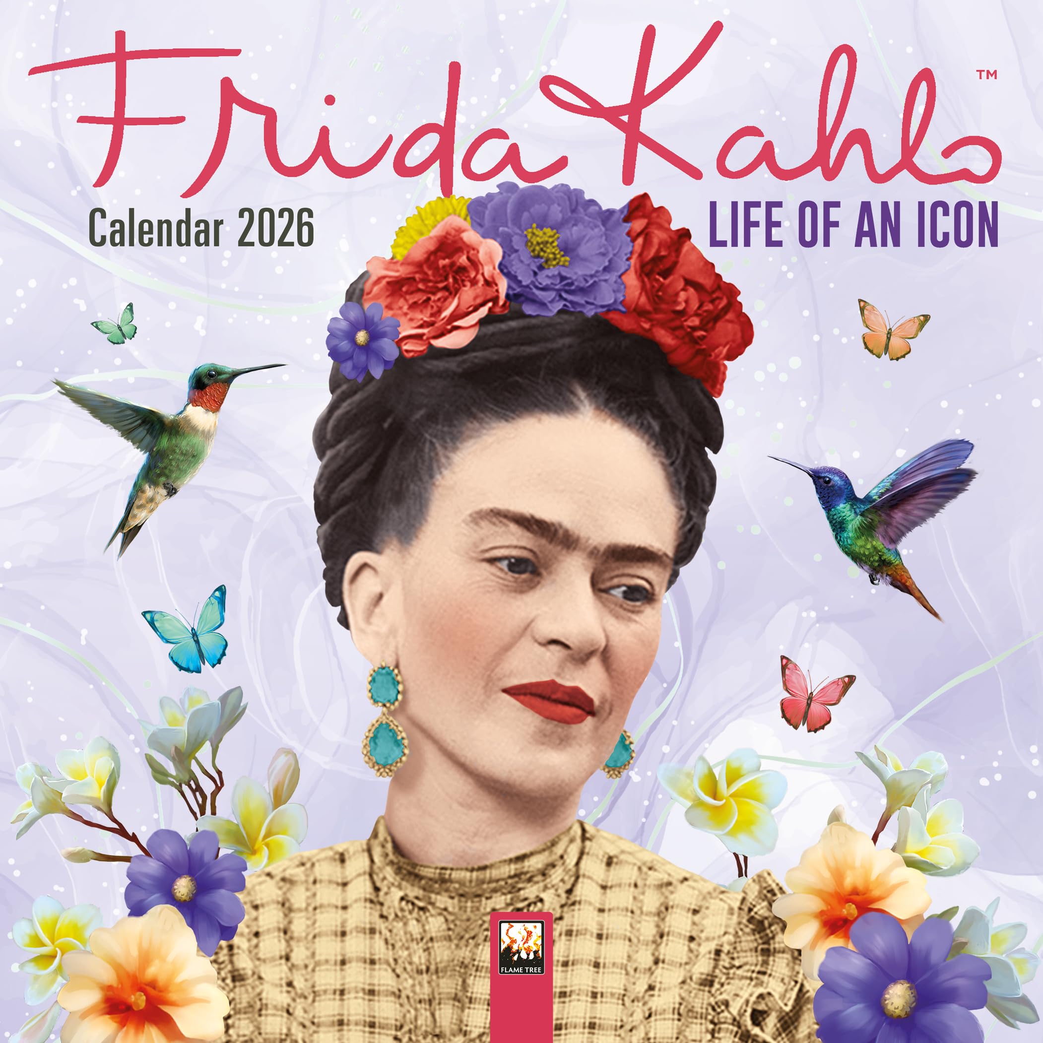 Frida Kahlo: Life of an Icon Mini Wall Calendar 2026 (Art Calendar) Photography